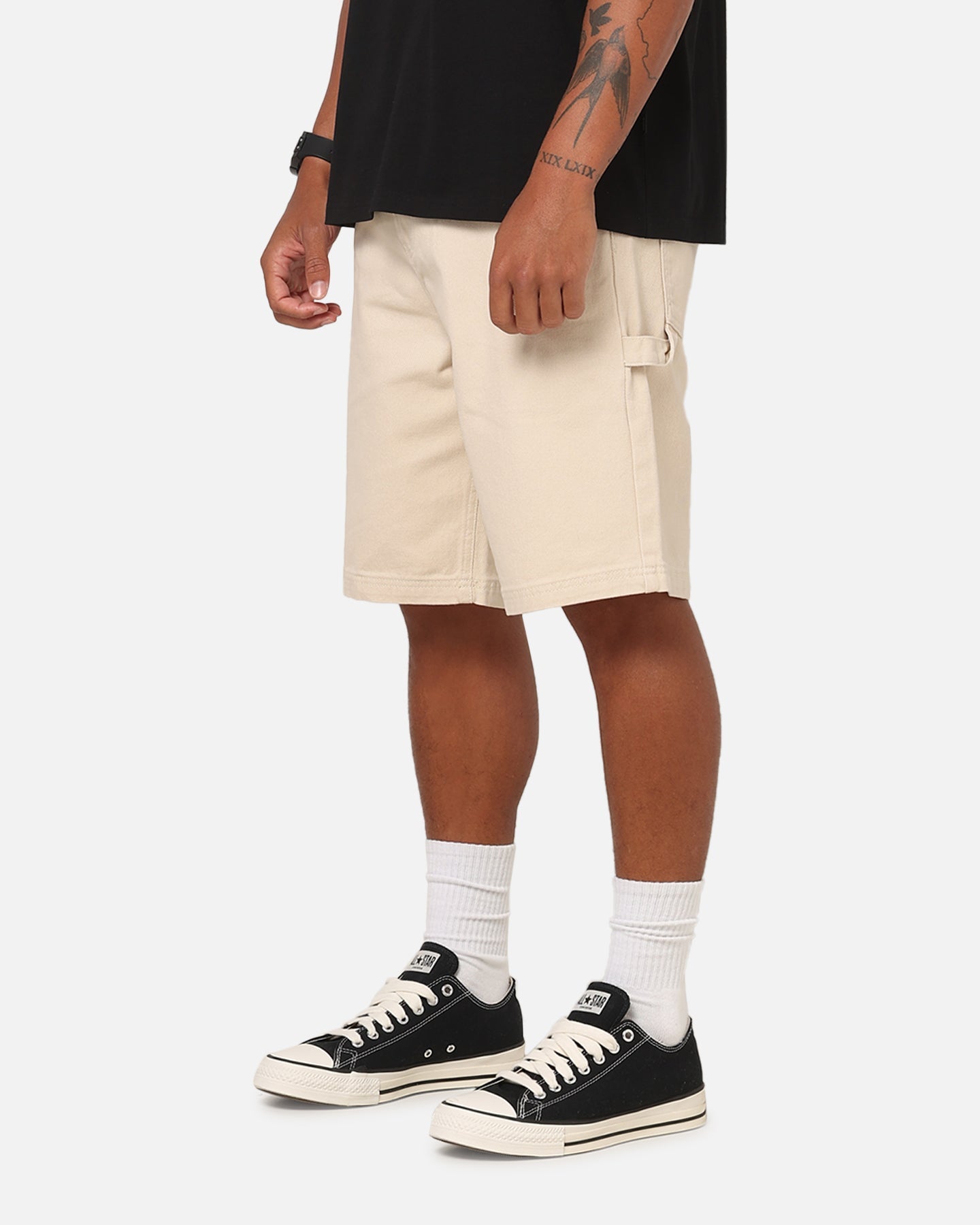 Carre Carpenter Jorts Ecru