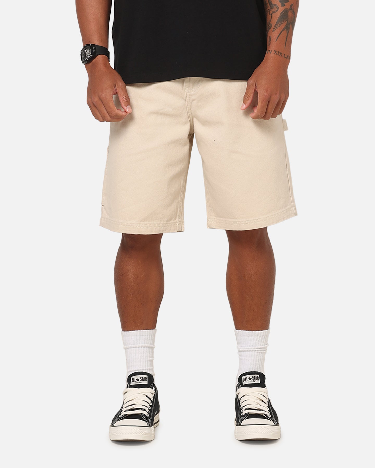 Carre Carpenter Jorts Ecru