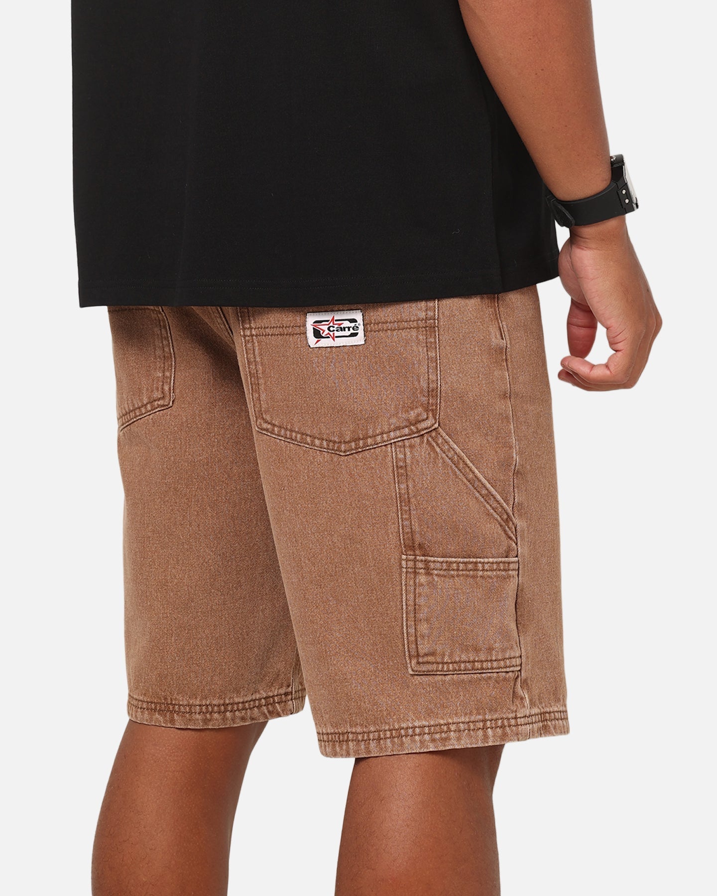 Carre Carpenter Jorts Tan