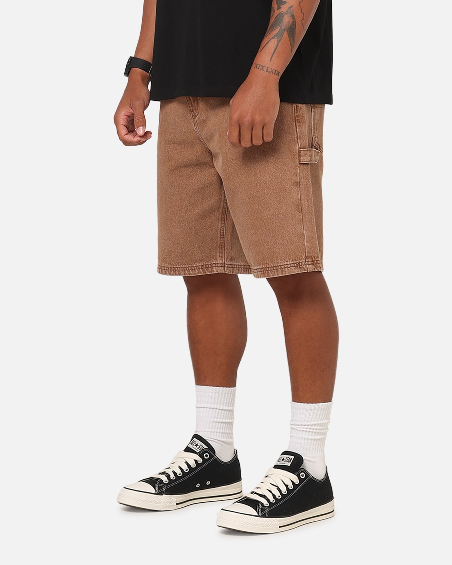 Carre Carpenter Jorts Tan