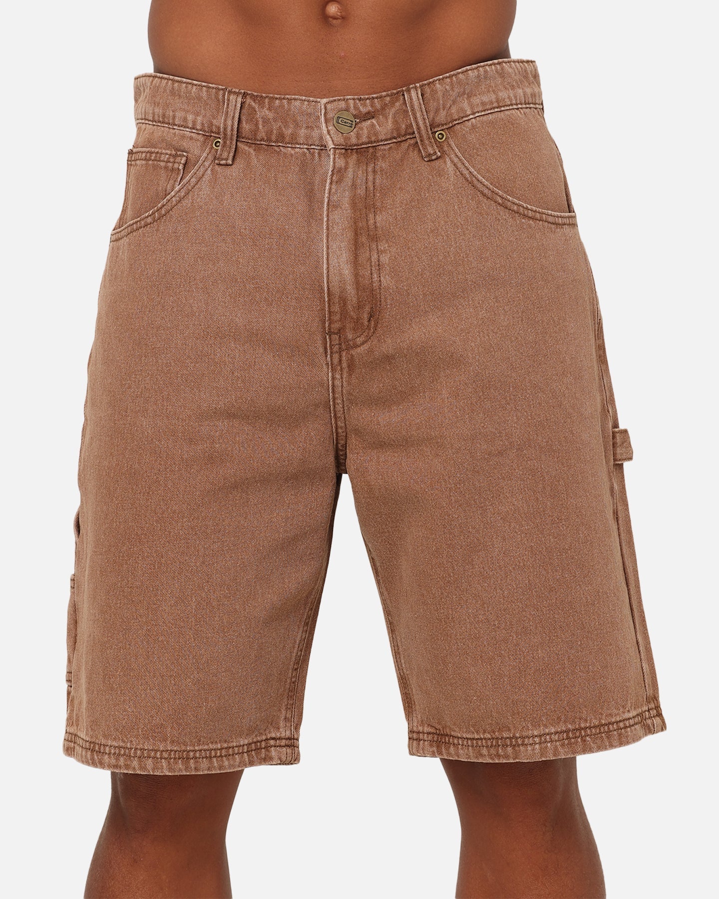 Carre Carpenter Jorts Tan