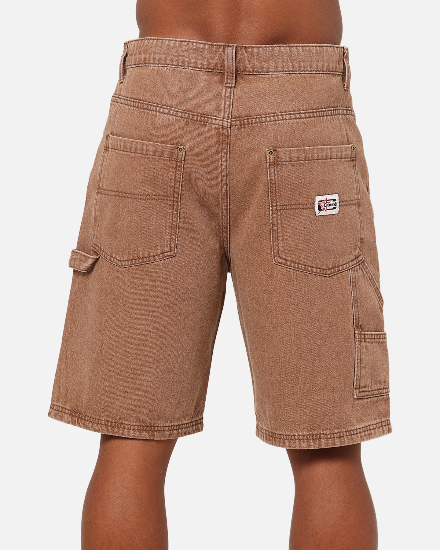 Carre Carpenter Jorts Tan