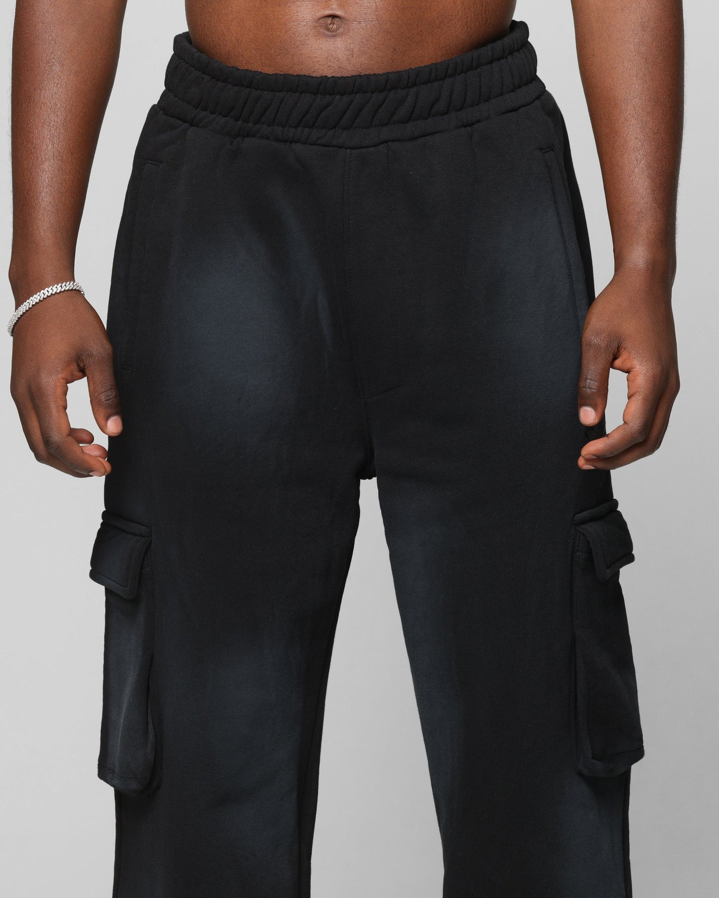 Loiter Premium Essentials Sweatpants Washed Black