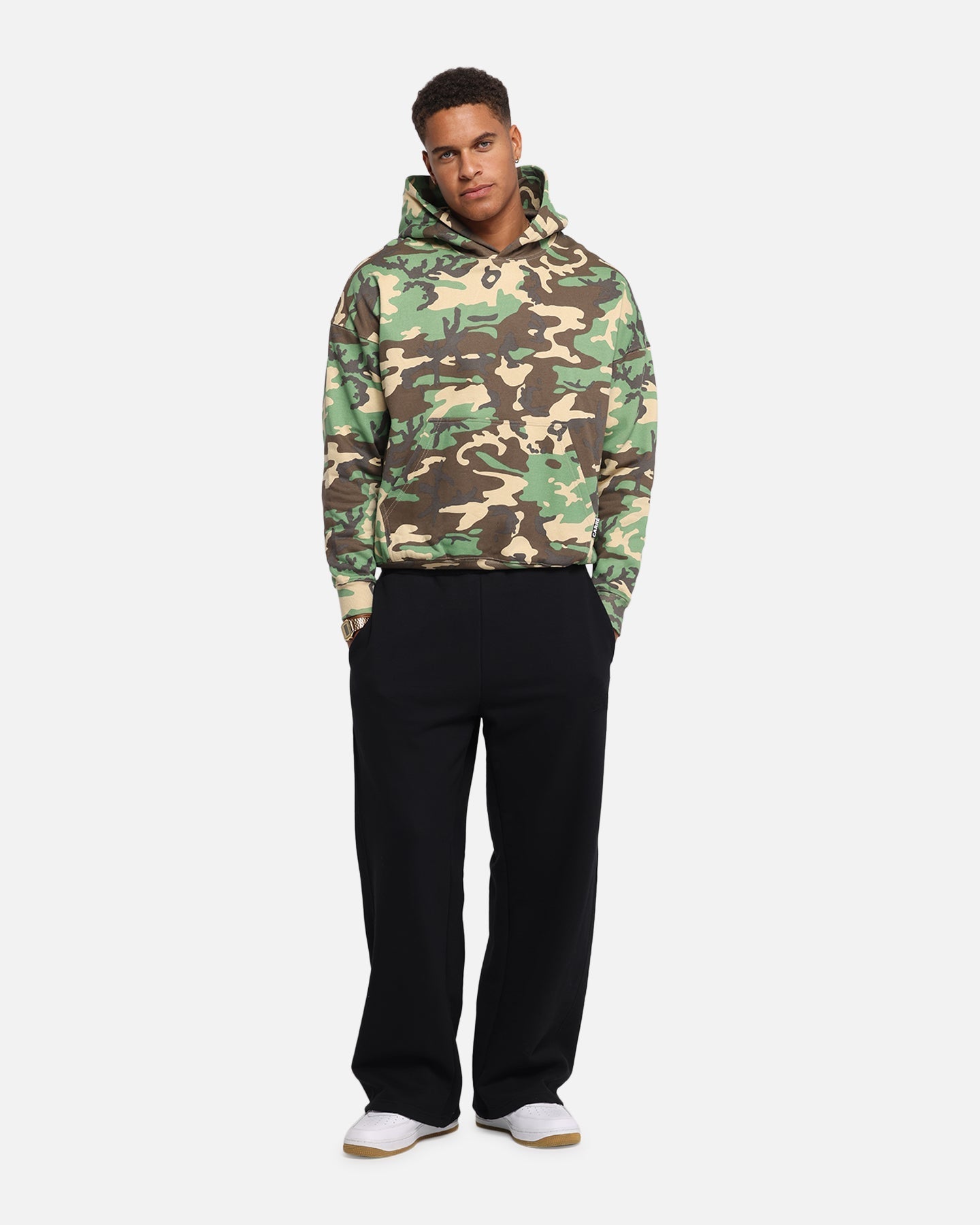 Carre Grit Trackpants Black