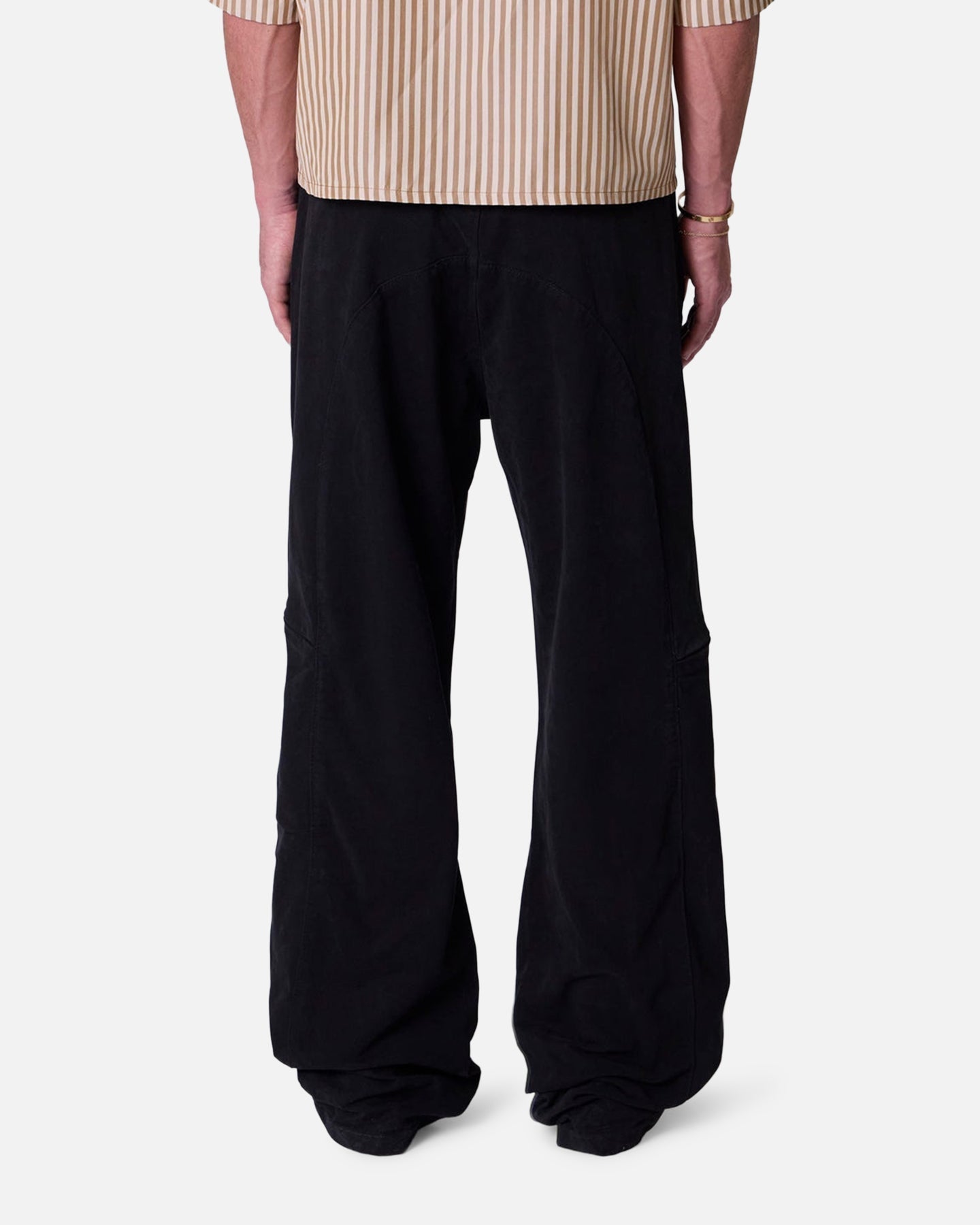 MNML Secret Zipper Cargo Pants Black