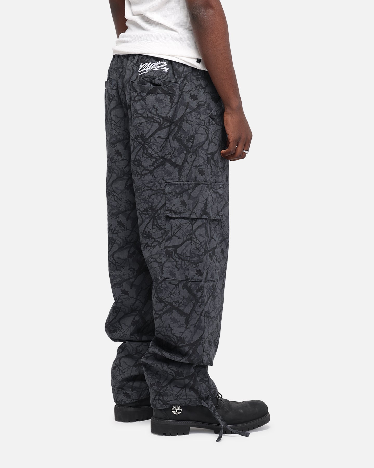 Carre Outlaw Panelled Pant Black Real Tree