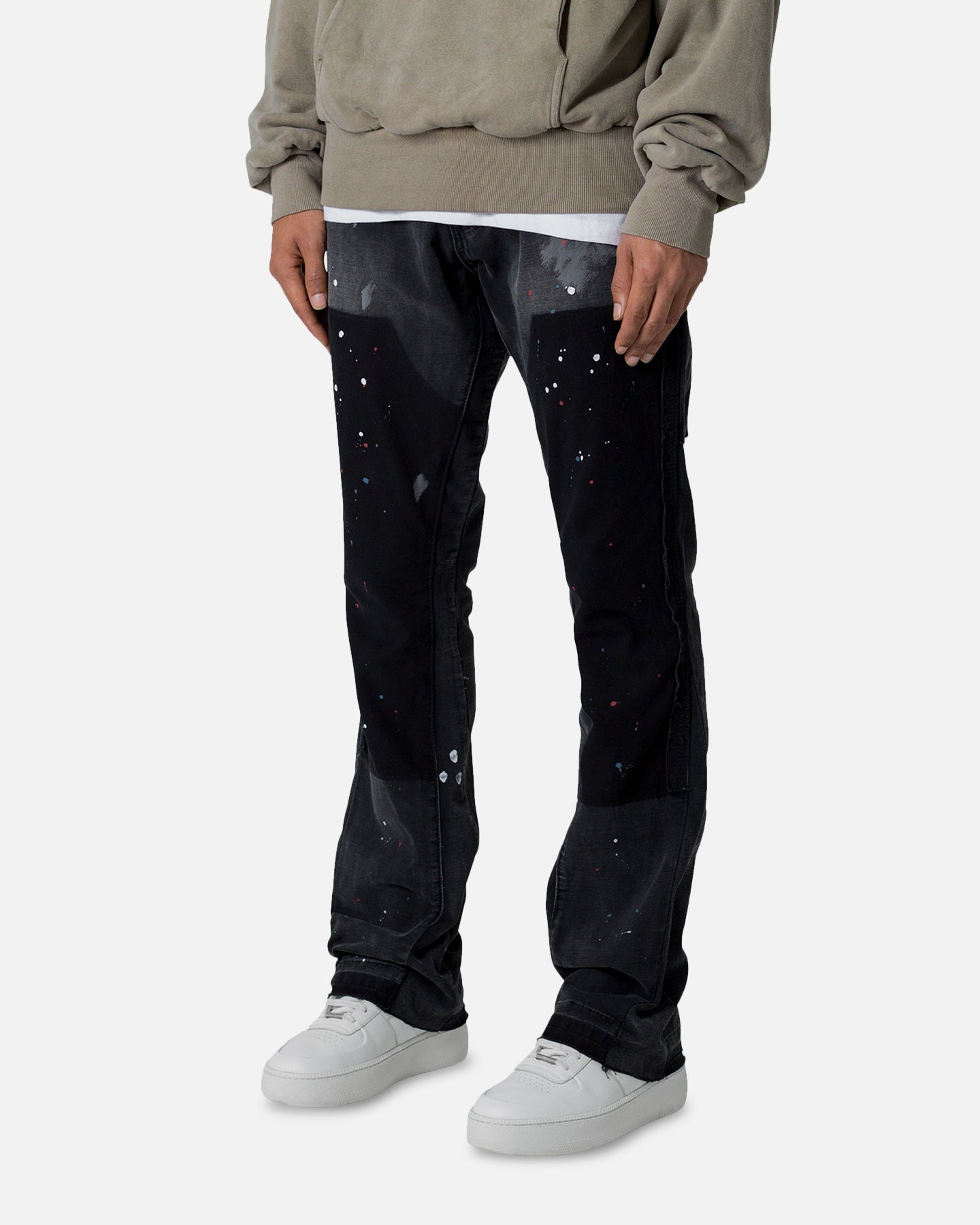 MNML B243 Flare Denim Jeans Black