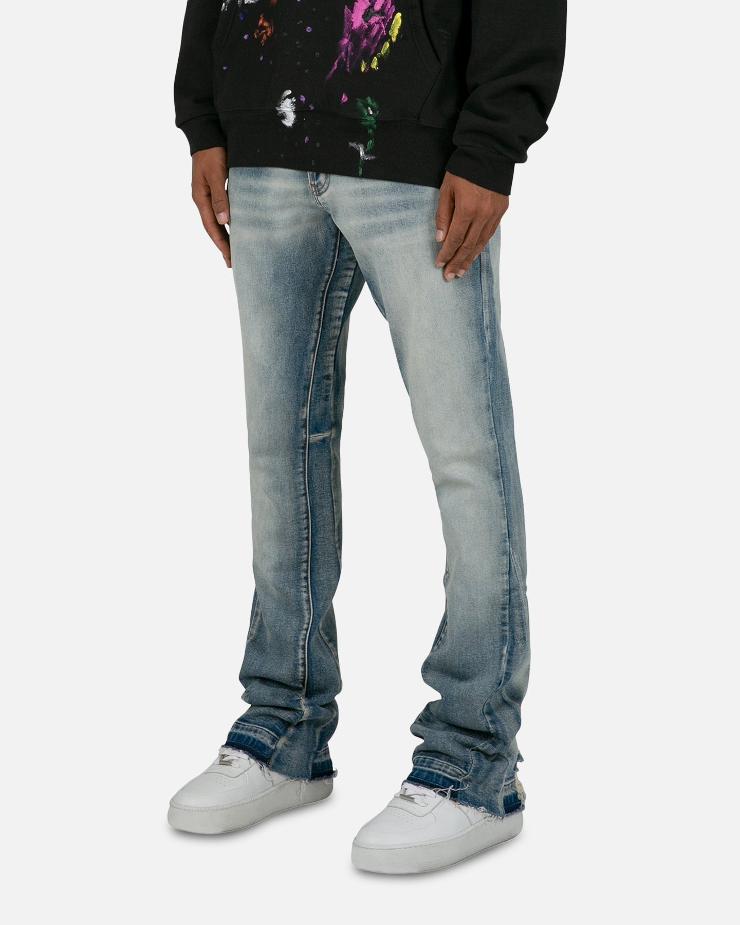 MNML Flare Jeans Blue