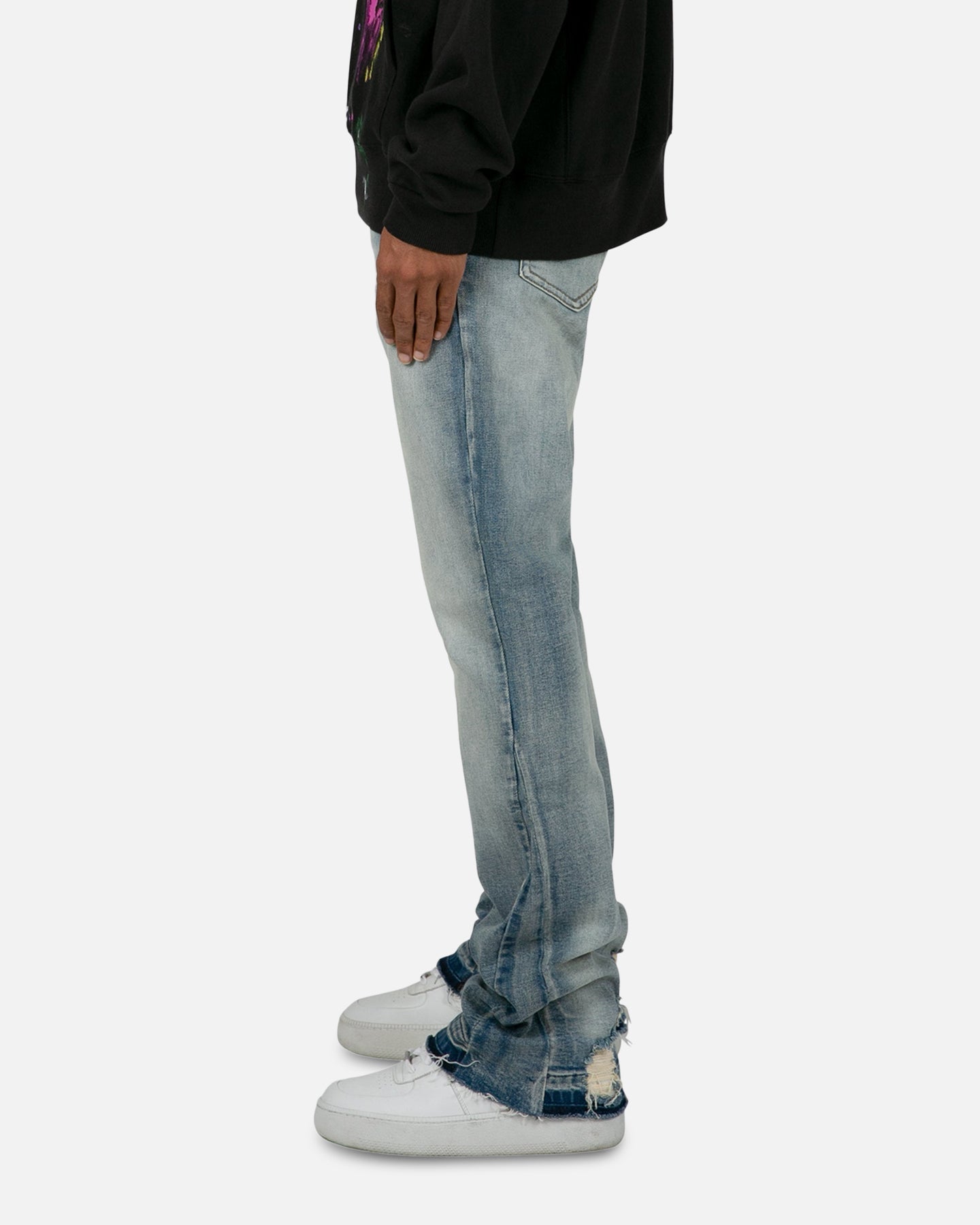 MNML Flare Jeans Blue