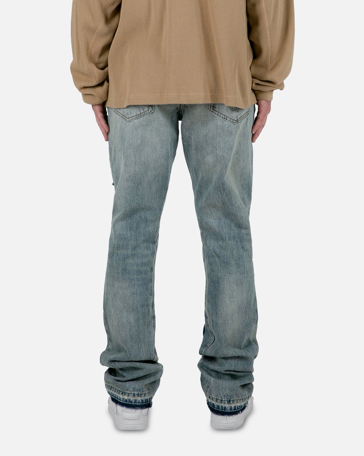 MNML B469 Flare Denim Jeans Blue