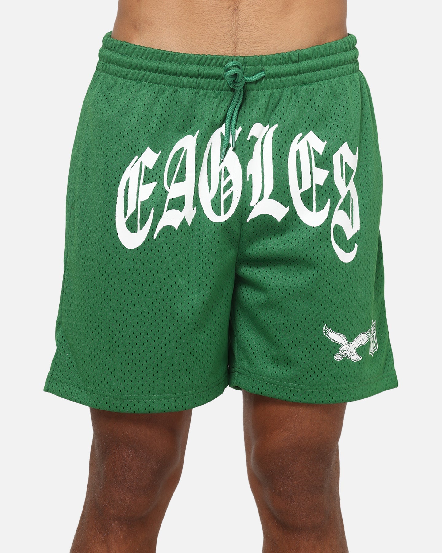 Mitchell & Ness Philadelphia Eagles Arch Script Shorts Green