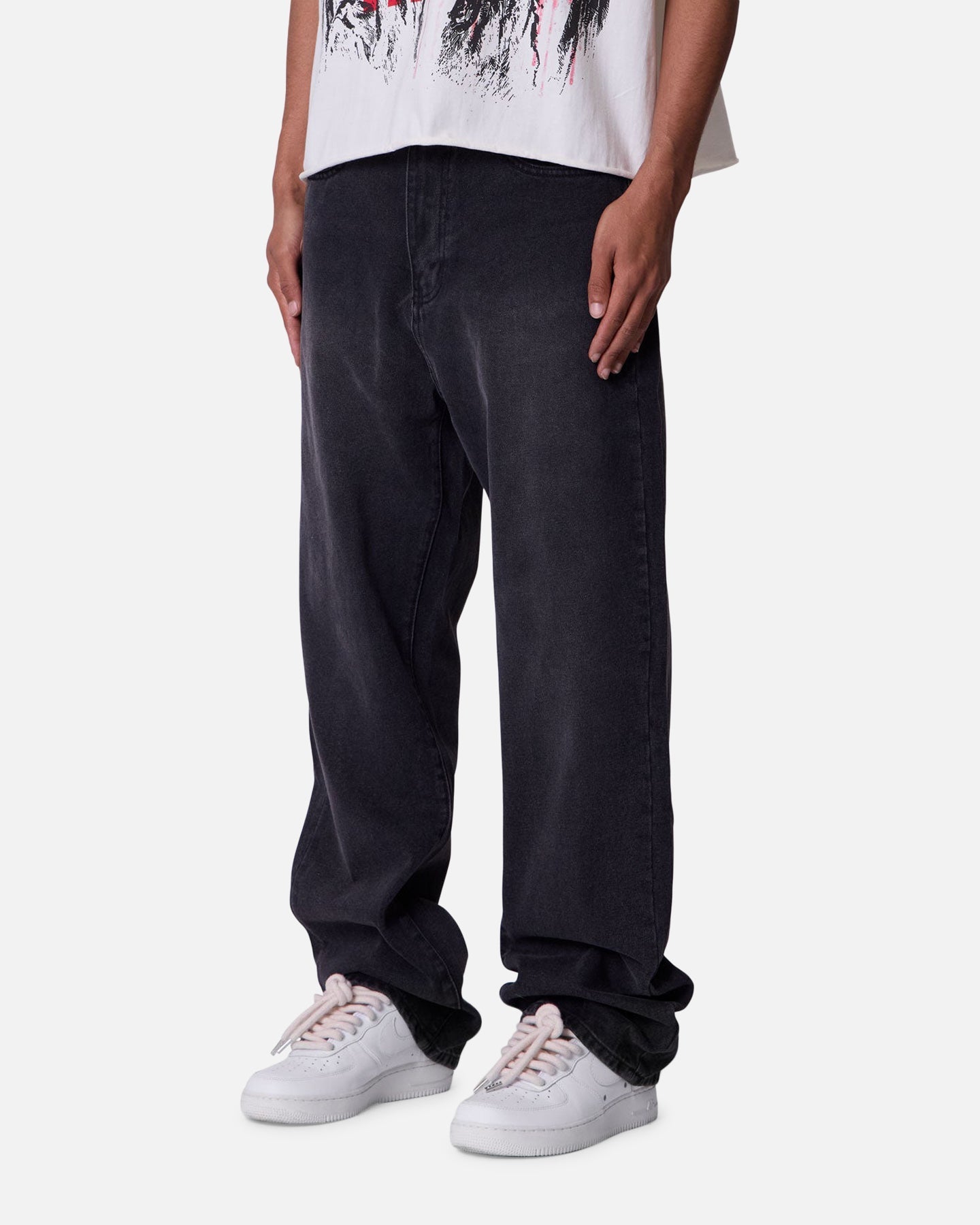 MNML Ultra Baggy Jeans Vintage Black