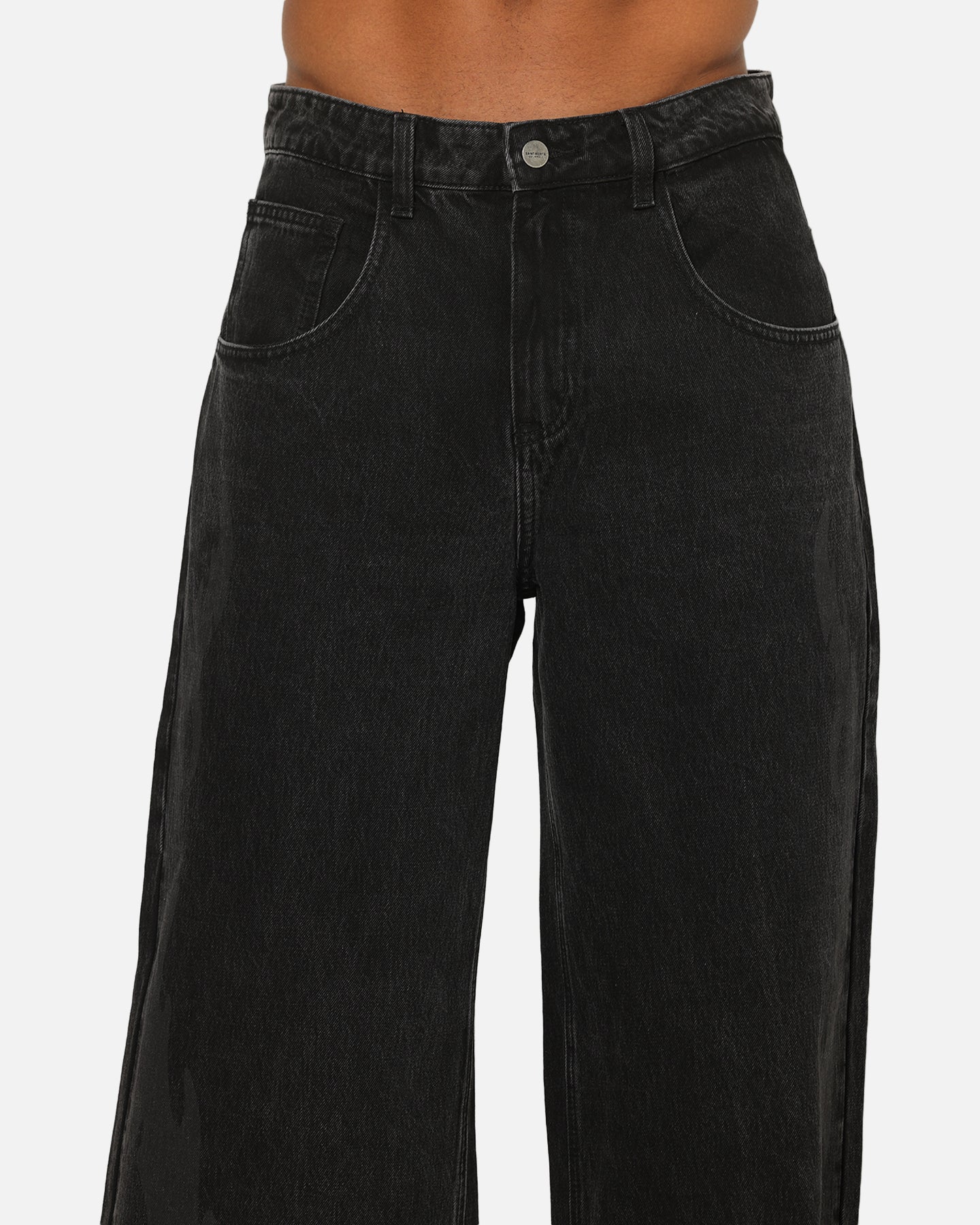 Saint Morta Amplus Infernal Rinse Jeans Black