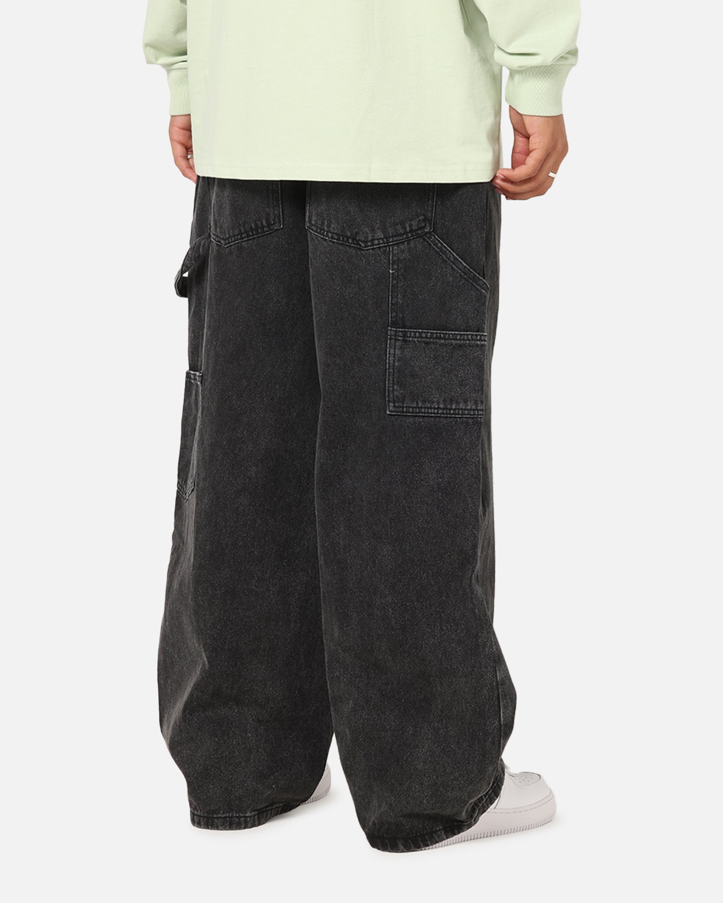 Carre Baggy Carpenter Jeans Black