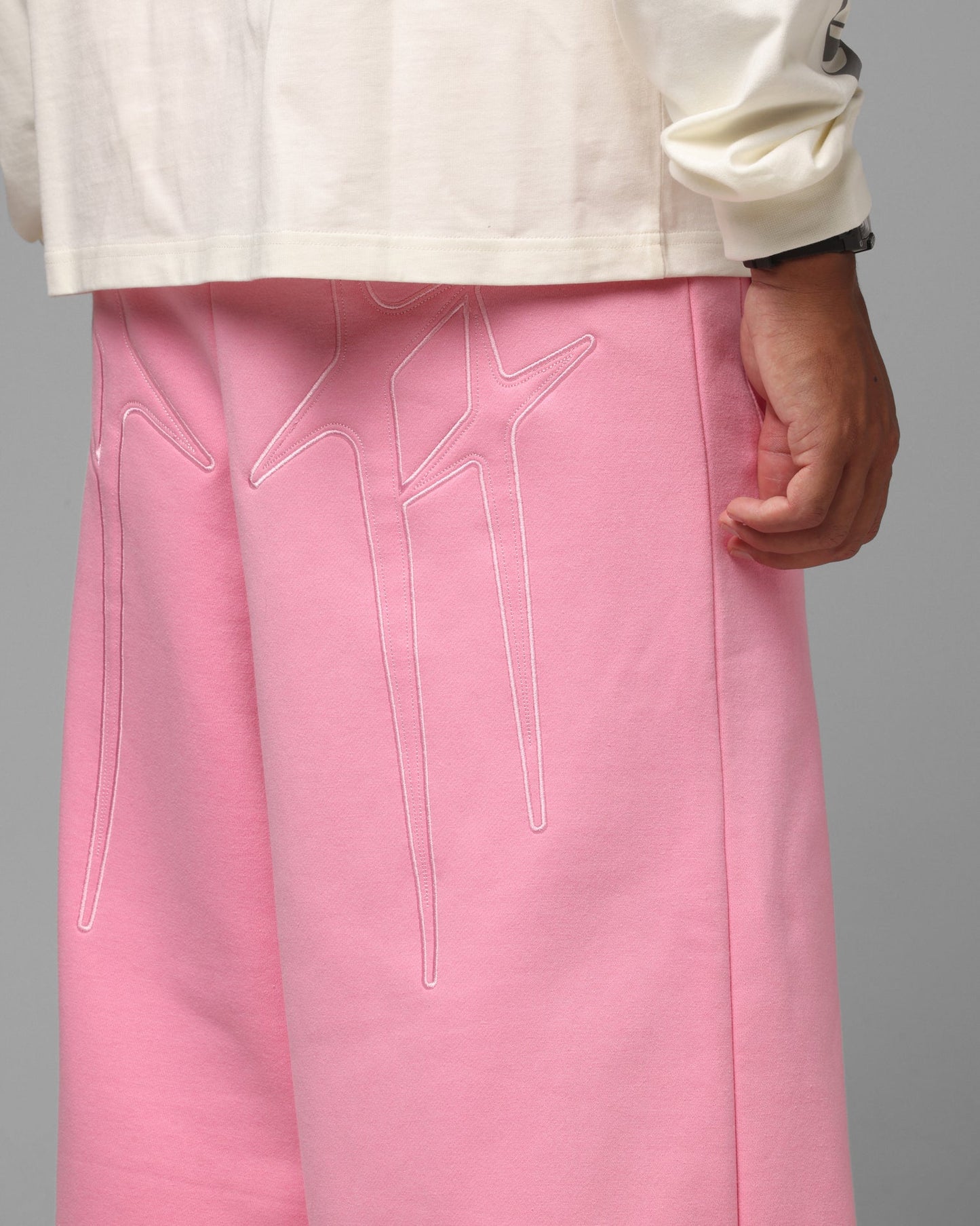 Loiter Weezy Ultra Wide Sweatpants Pink