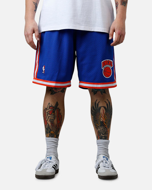 Mitchell & Ness New York Knicks 91-92' Swingman Shorts Blue