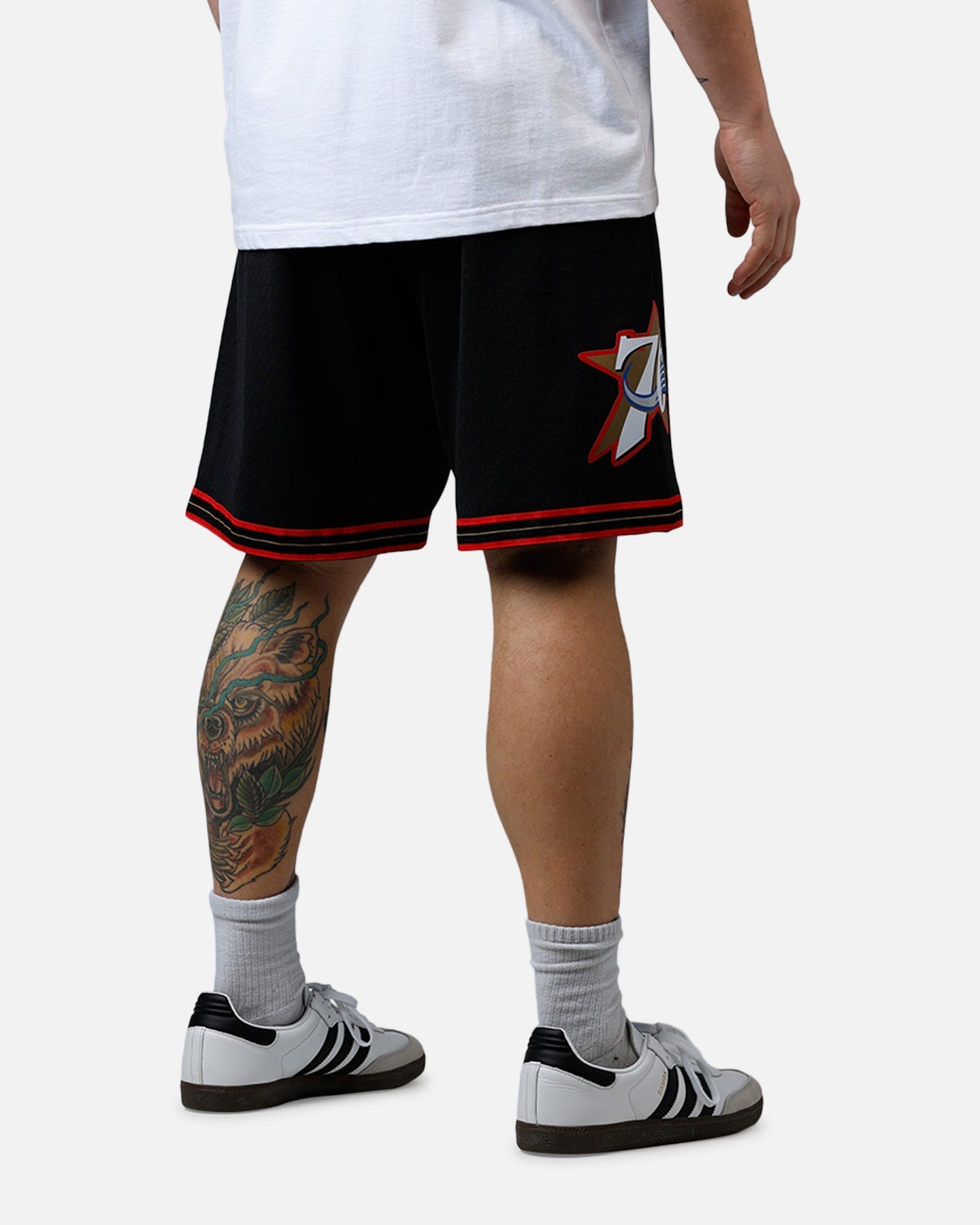 Mitchell & Ness Philadelphia 76ers 00-01' Swingman Shorts Black