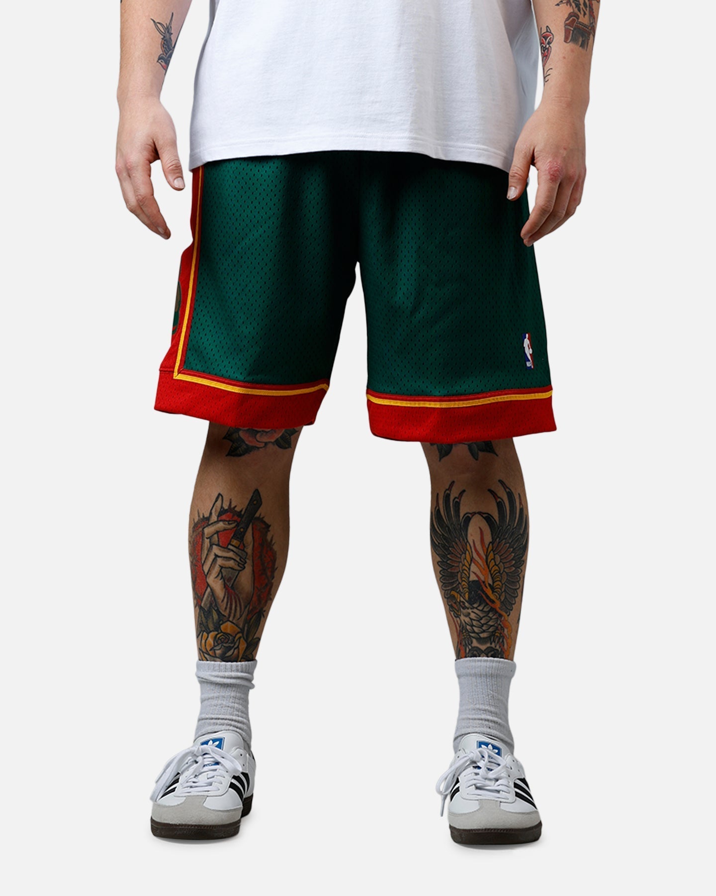 Mitchell & Ness Seattle SuperSonics 95-96' Swingman Shorts Green
