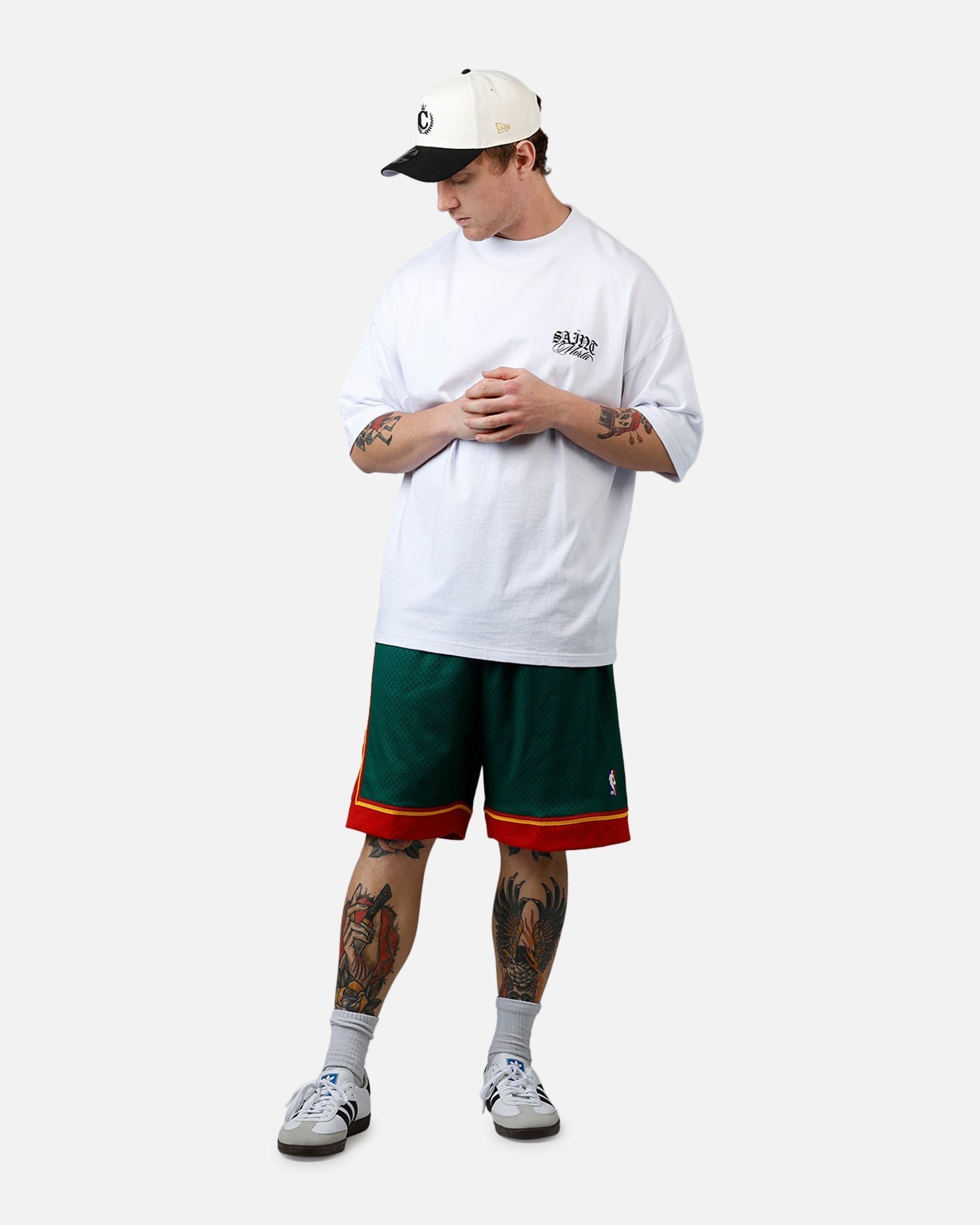 Mitchell & Ness Seattle SuperSonics 95-96' Swingman Shorts Green