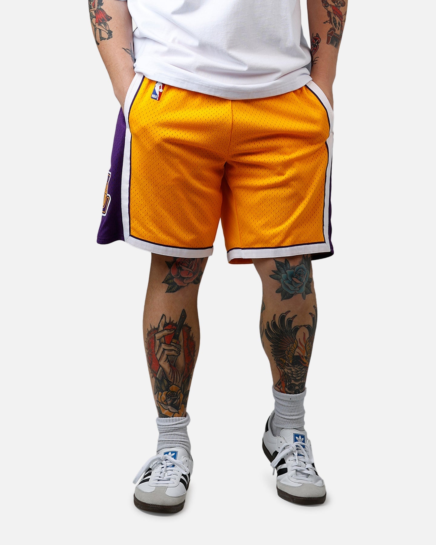Mitchell & Ness Los Angeles Lakers 09' Swingman Shorts Yellow