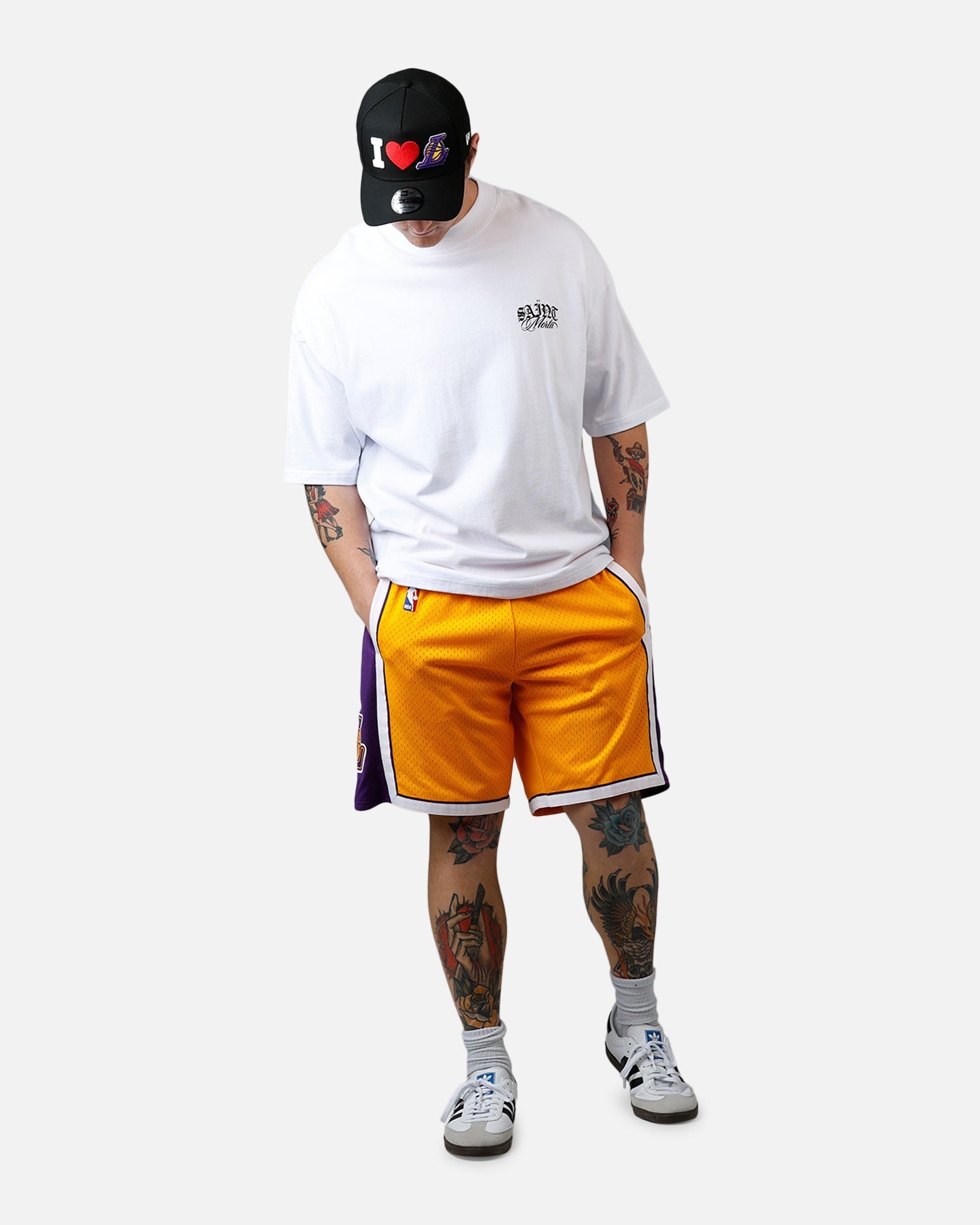 Mitchell & Ness Los Angeles Lakers 09' Swingman Shorts Yellow