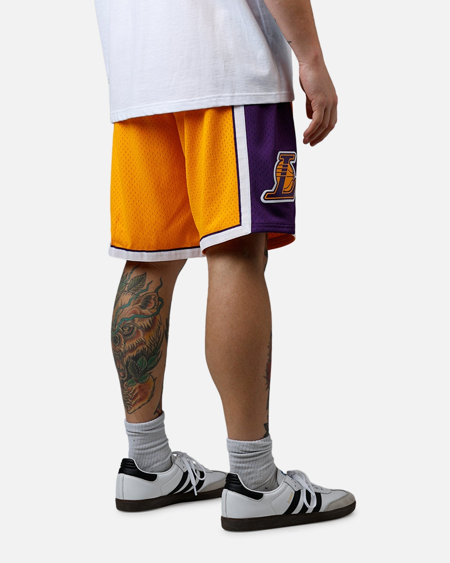 Mitchell & Ness Los Angeles Lakers 09' Swingman Shorts Yellow