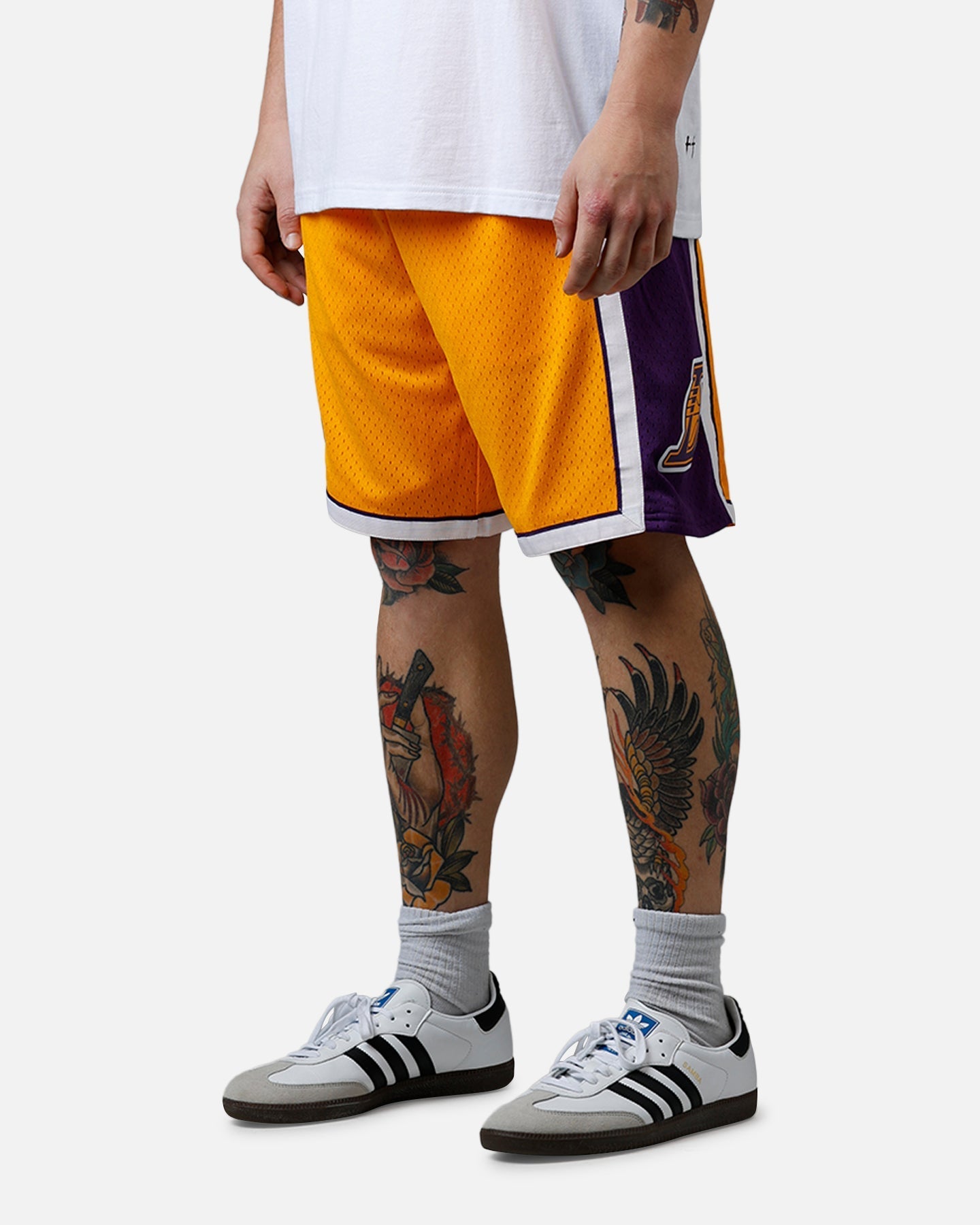 Mitchell & Ness Los Angeles Lakers 09' Swingman Shorts Yellow