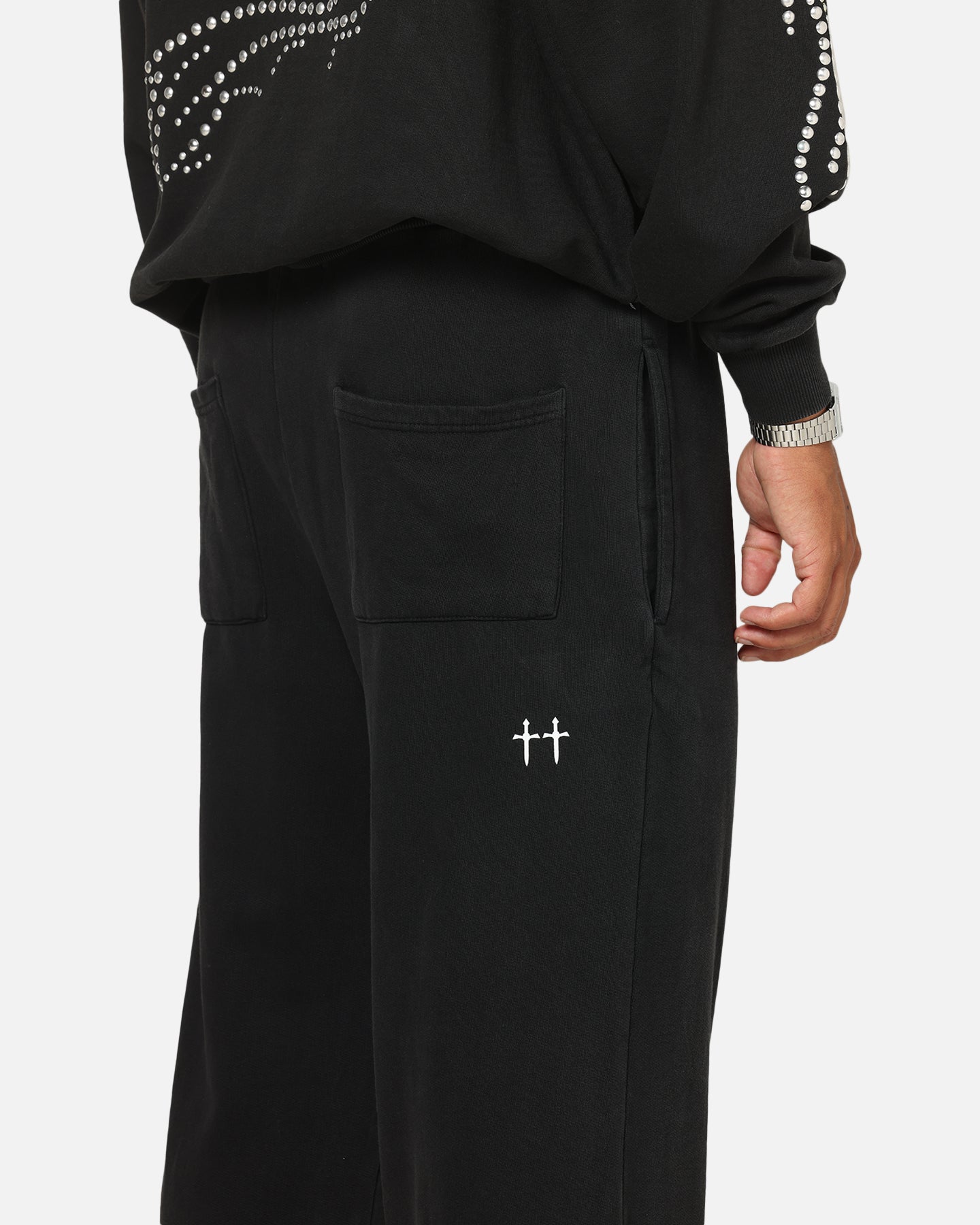 Saint Morta Sanctified Sweatpants Washed Black