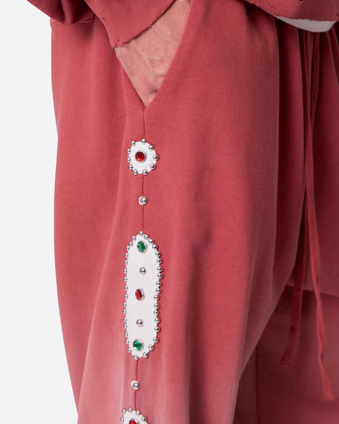 MNML Mojave Sweatpants Washed Red