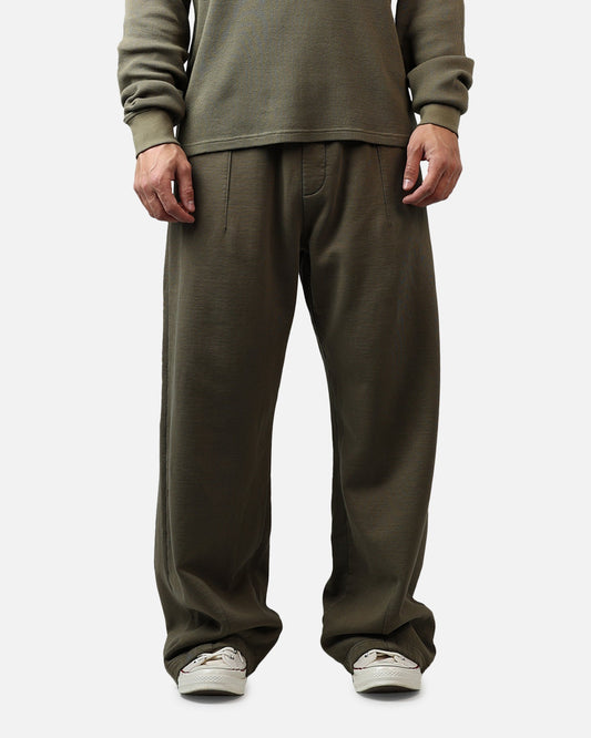 American Thrift Wide Leg Pants Washed Olive