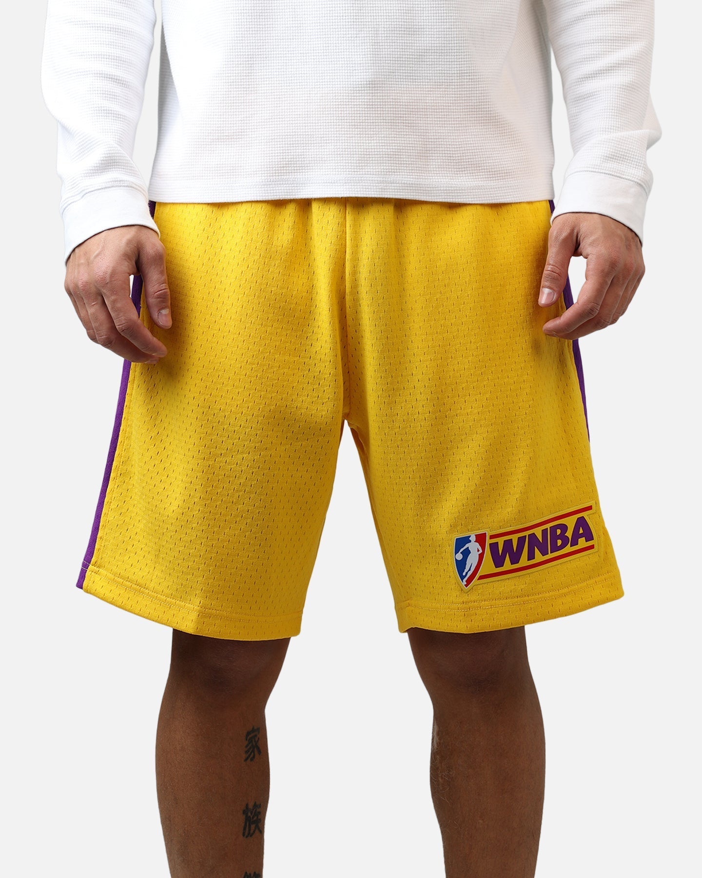 Mitchell & Ness Los Angeles Sparks '01 Home Swingman Shorts Gold