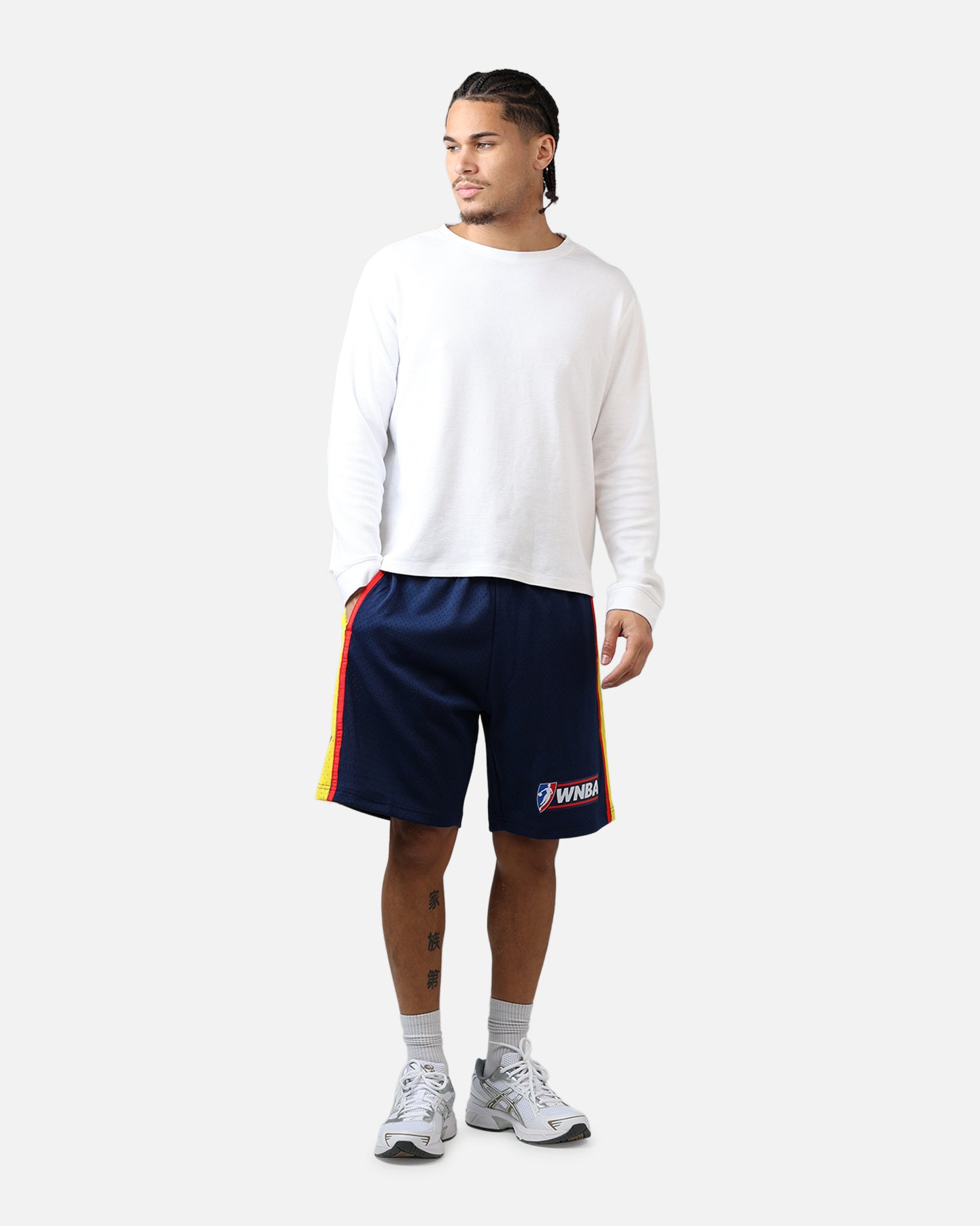 Mitchell & Ness Indiana Fever '02 Road Swingman Shorts Blue