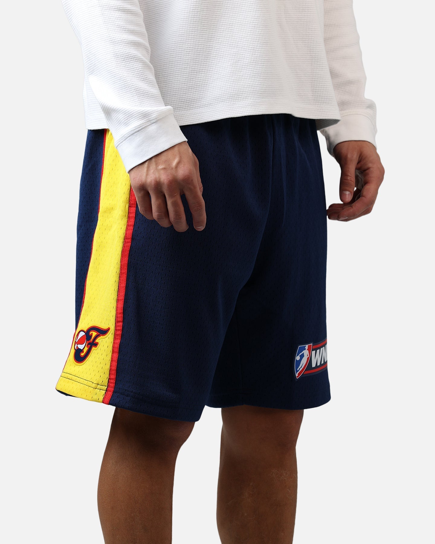 Mitchell & Ness Indiana Fever '02 Road Swingman Shorts Blue