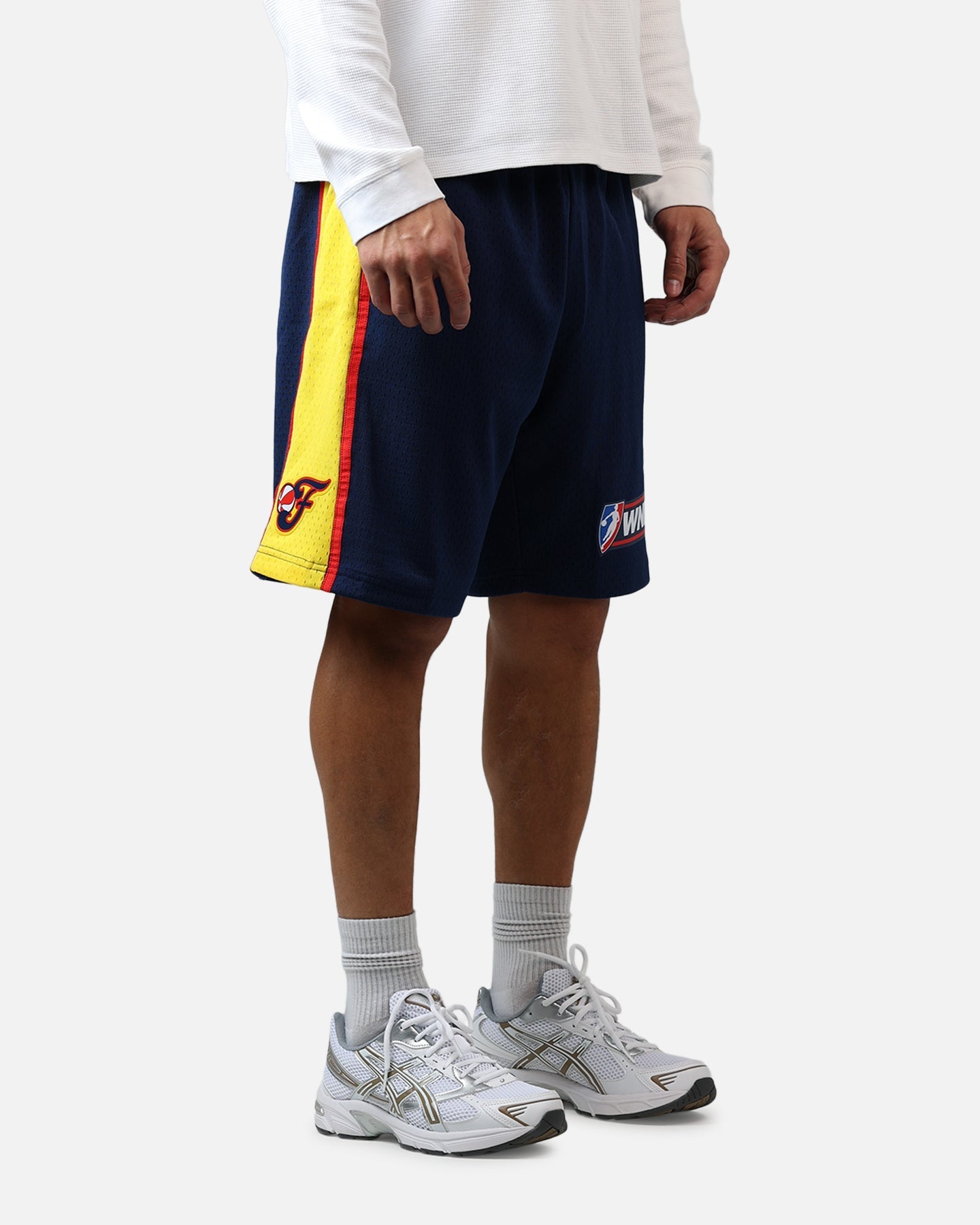 Mitchell & Ness Indiana Fever '02 Road Swingman Shorts Blue