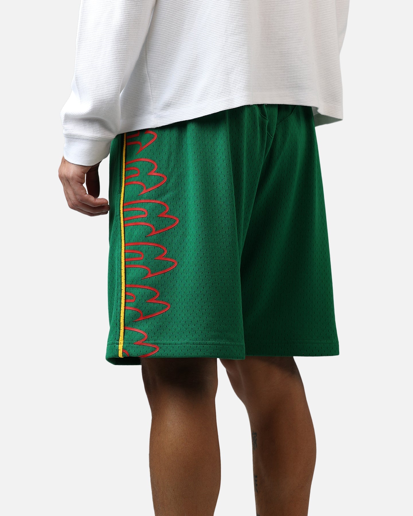Mitchell & Ness Seattle Storm '07 Road Swingman Shorts Green