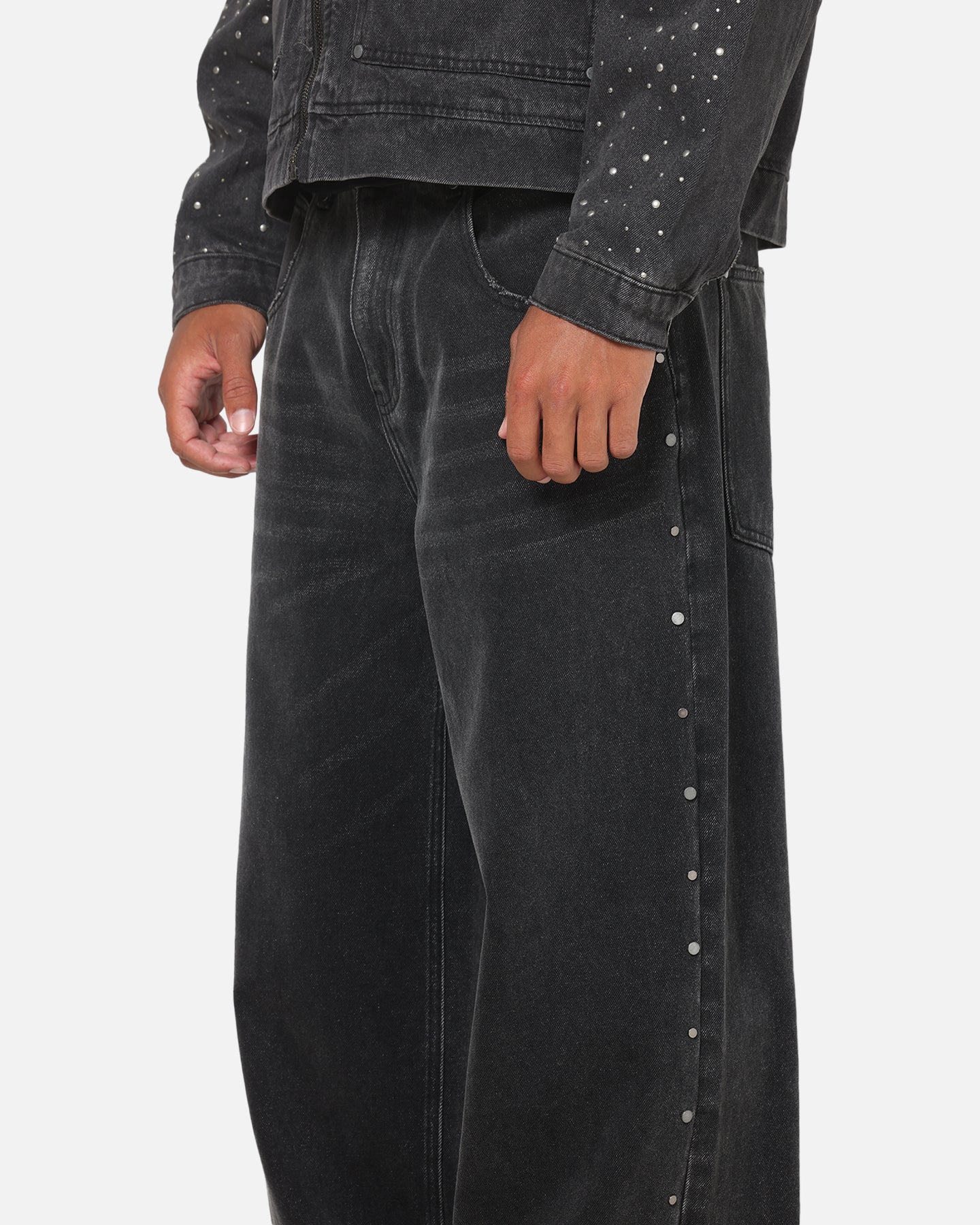 Saint Morta Amplus Divine Riot Jeans Black Shadow