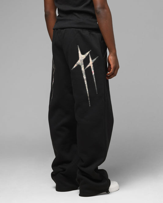Loiter Premium Hybrid Sweat Pants Black/Camo