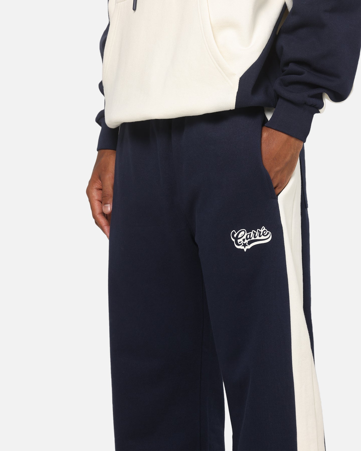 Carre Sport C Hoodie Navy/Off White