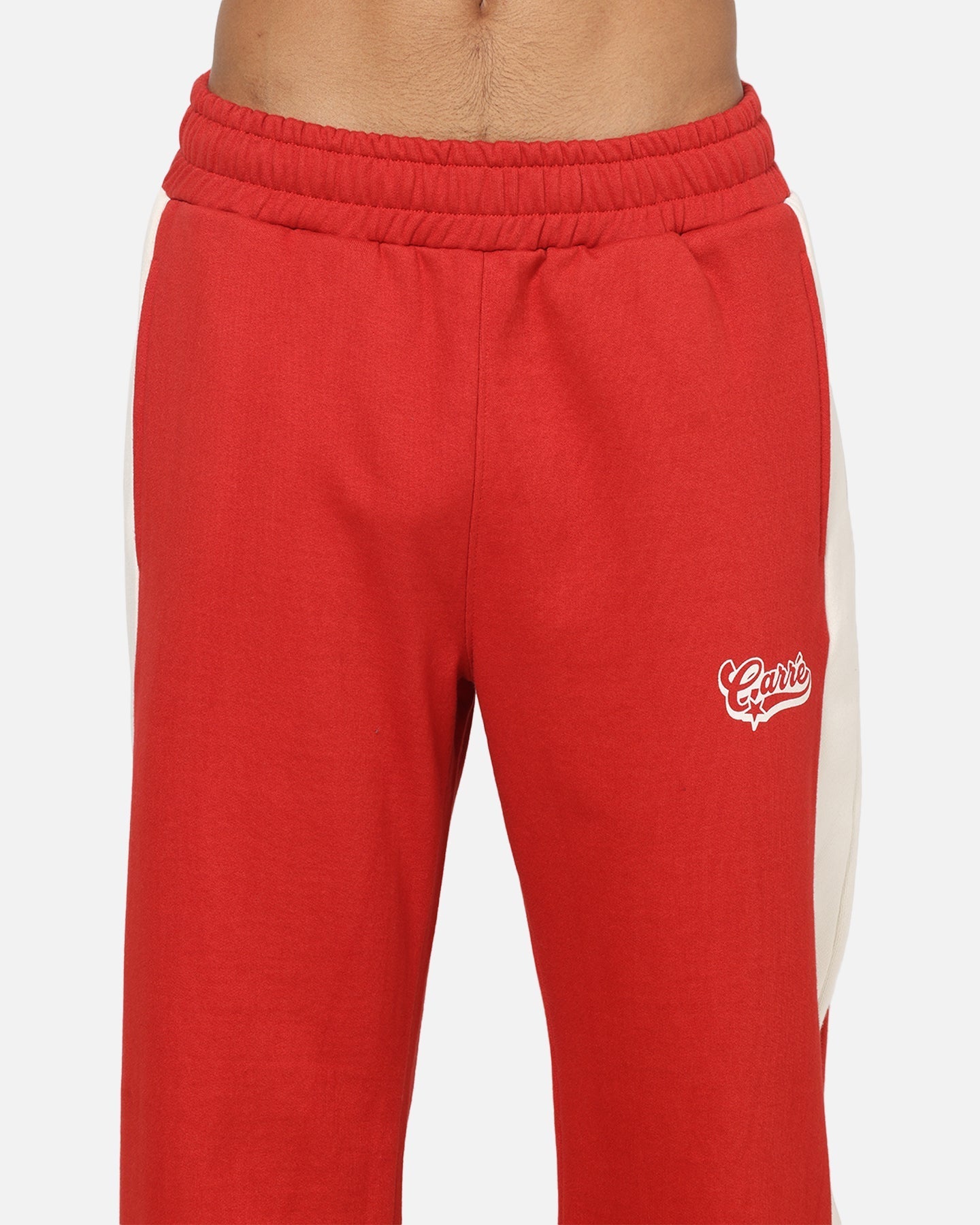 Carre Sport C Trackpants Red/Off White