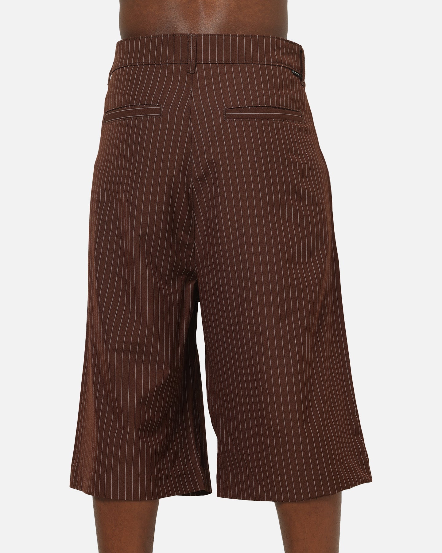 Carre Heritage Pleated Shorts Brown