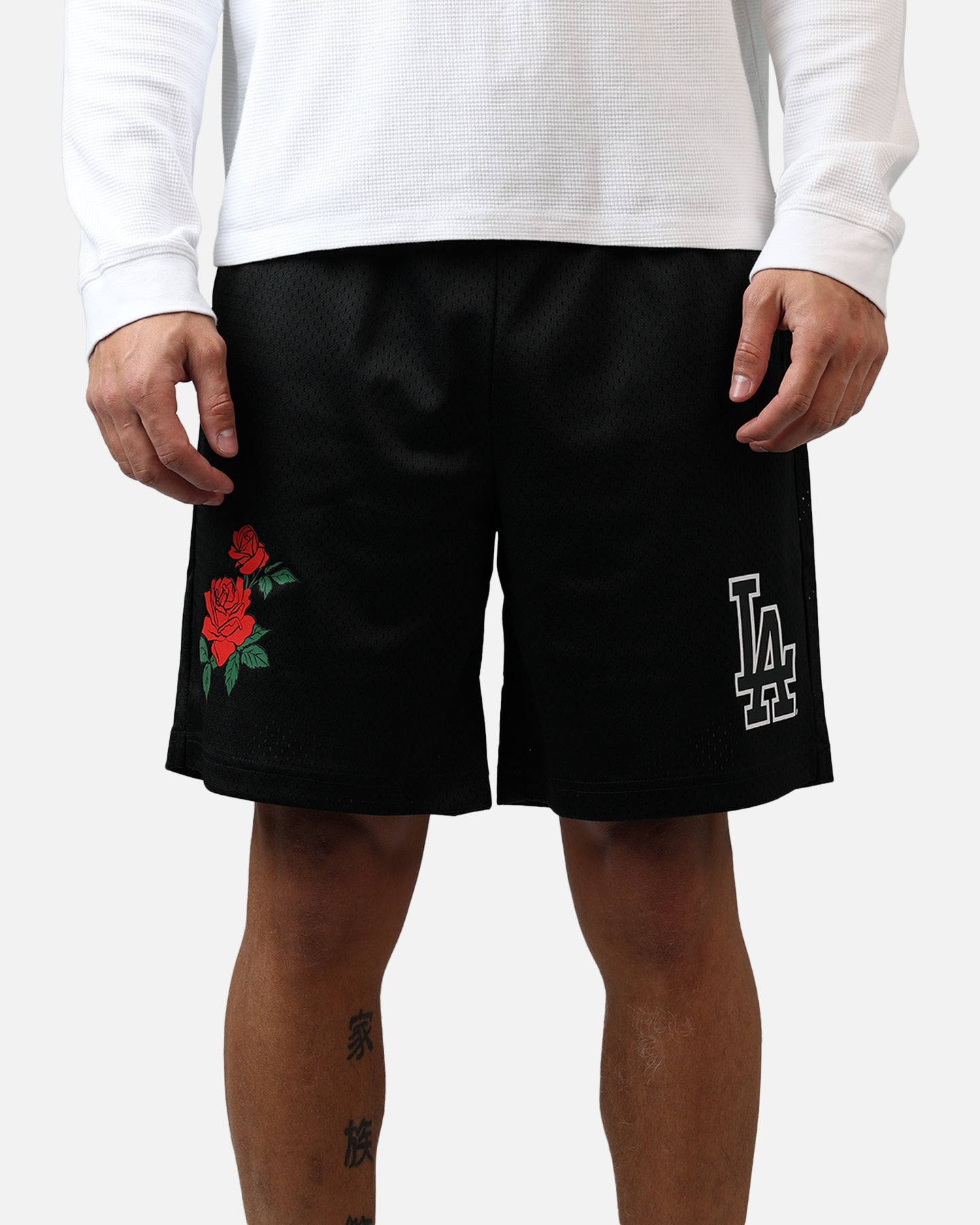 New Era Los Angeles Dodgers Rose Shorts Black
