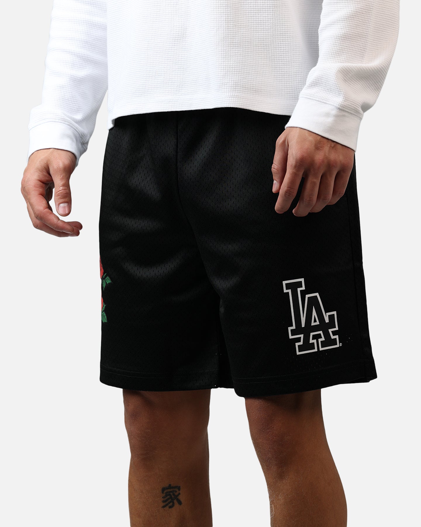 New Era Los Angeles Dodgers Rose Shorts Black