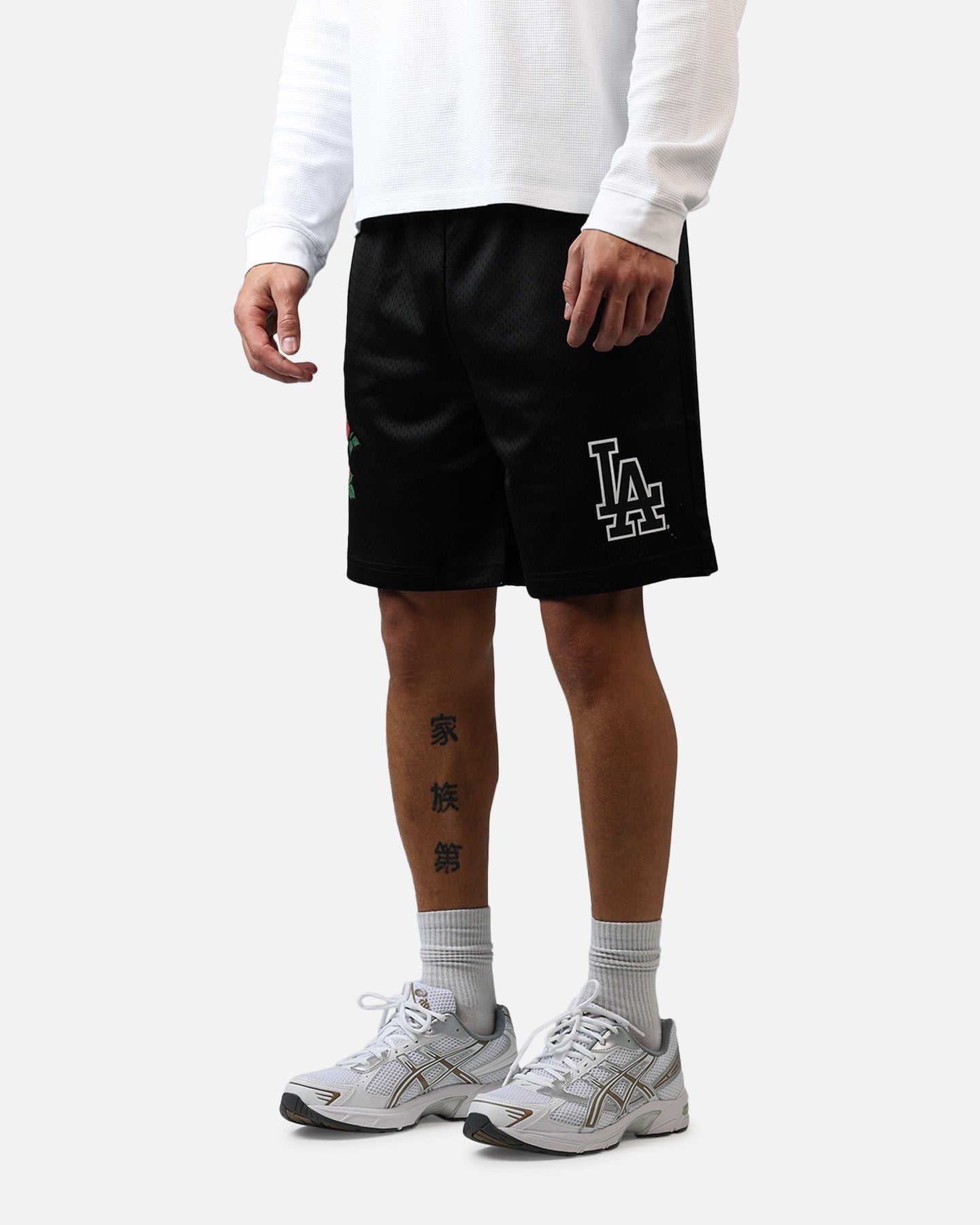 New Era Los Angeles Dodgers Rose Shorts Black
