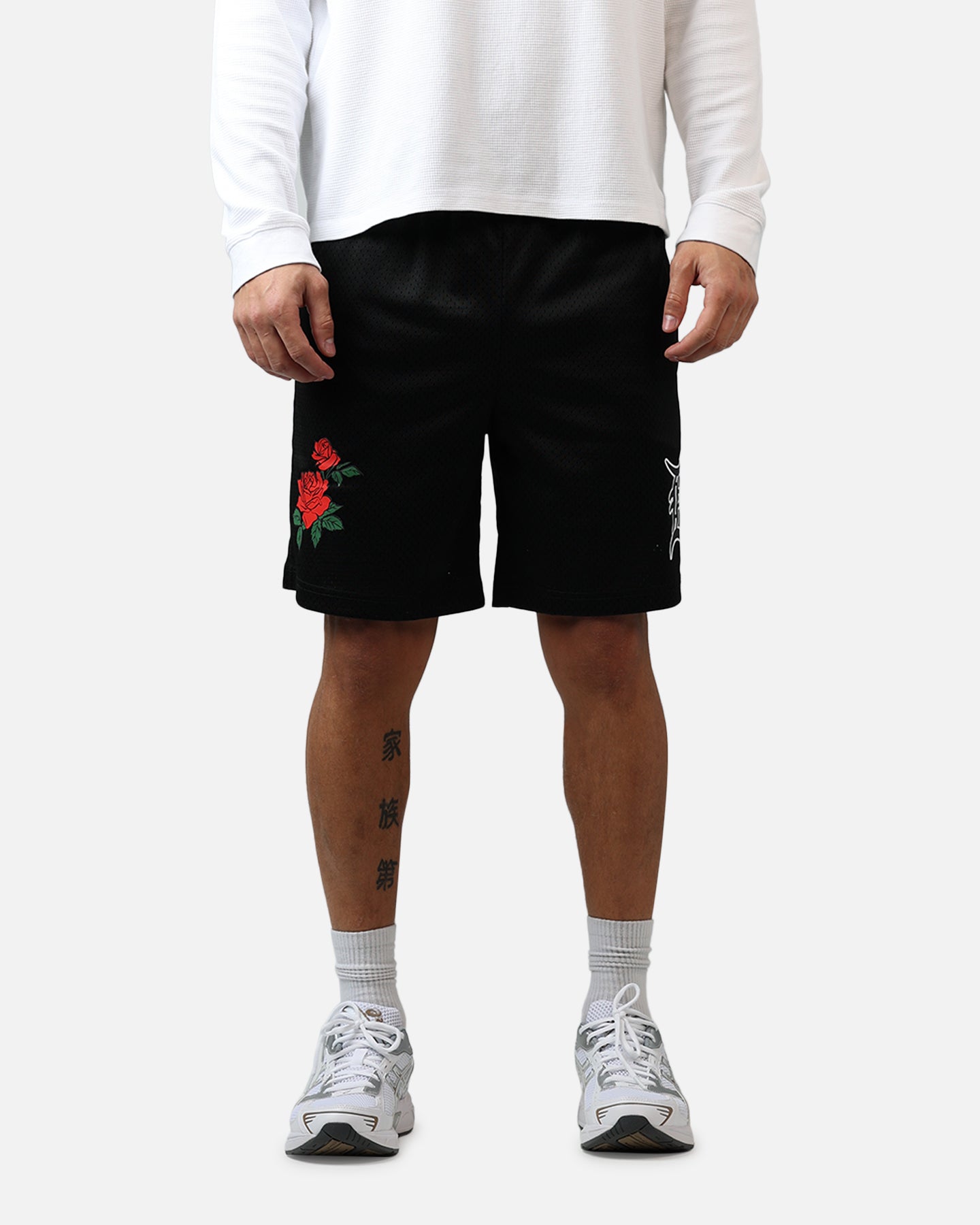 New Era Detroit Tigers Rose Shorts Black
