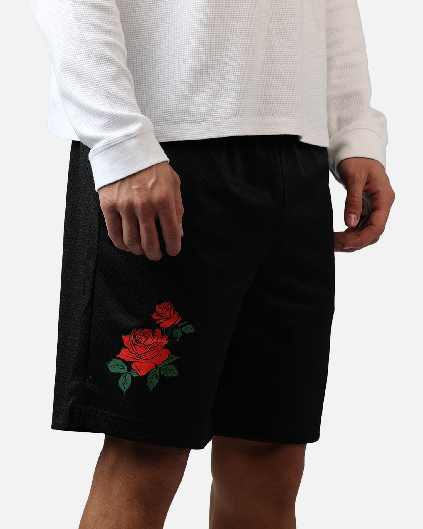 New Era Detroit Tigers Rose Shorts Black