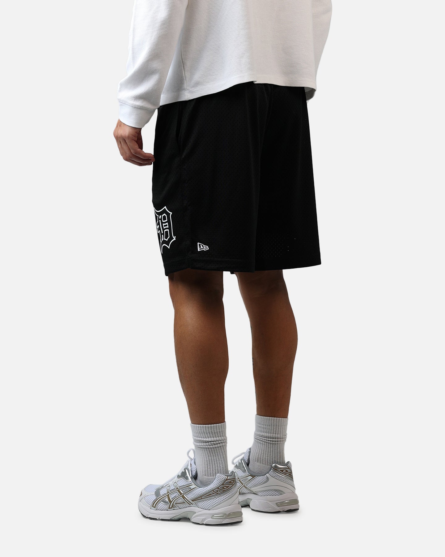 New Era Detroit Tigers Rose Shorts Black
