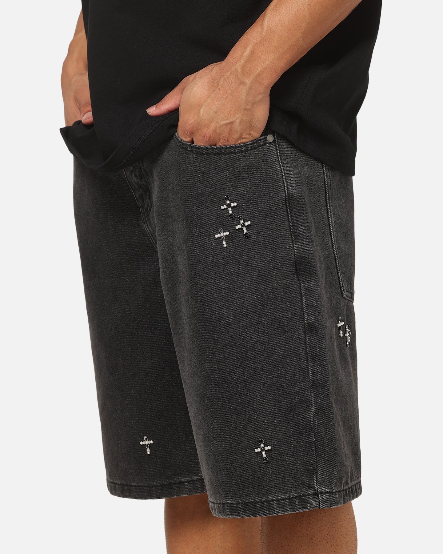 Saint Morta Amplus Credo Jorts Black Shadow