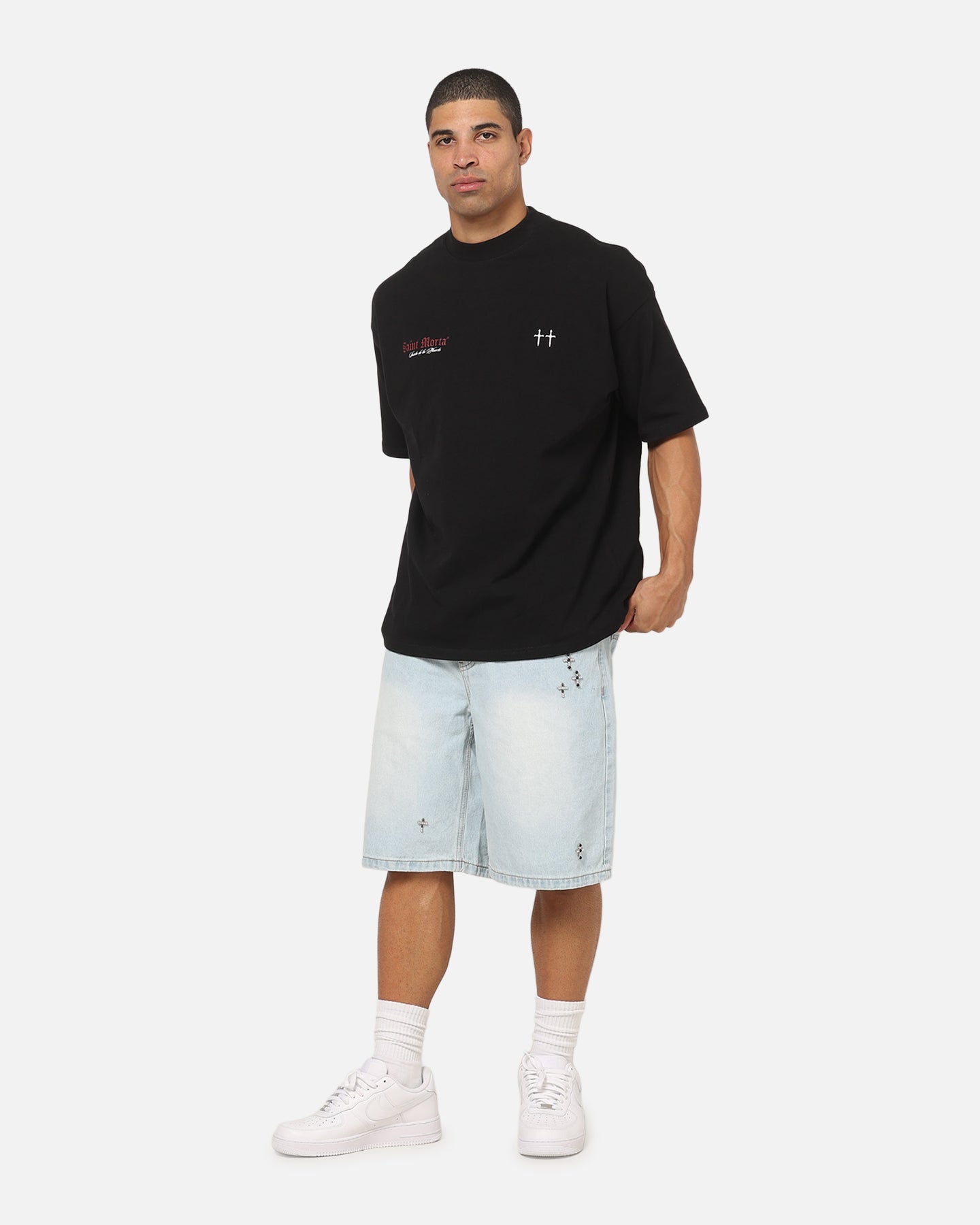 Saint Morta Amplus Credo Jorts Blue