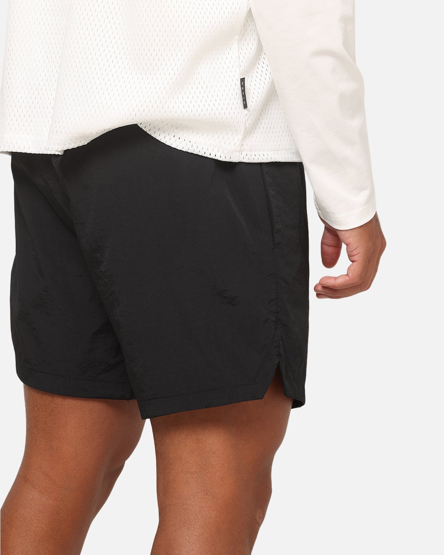 Saint Morta Muerte Beach Shorts Black