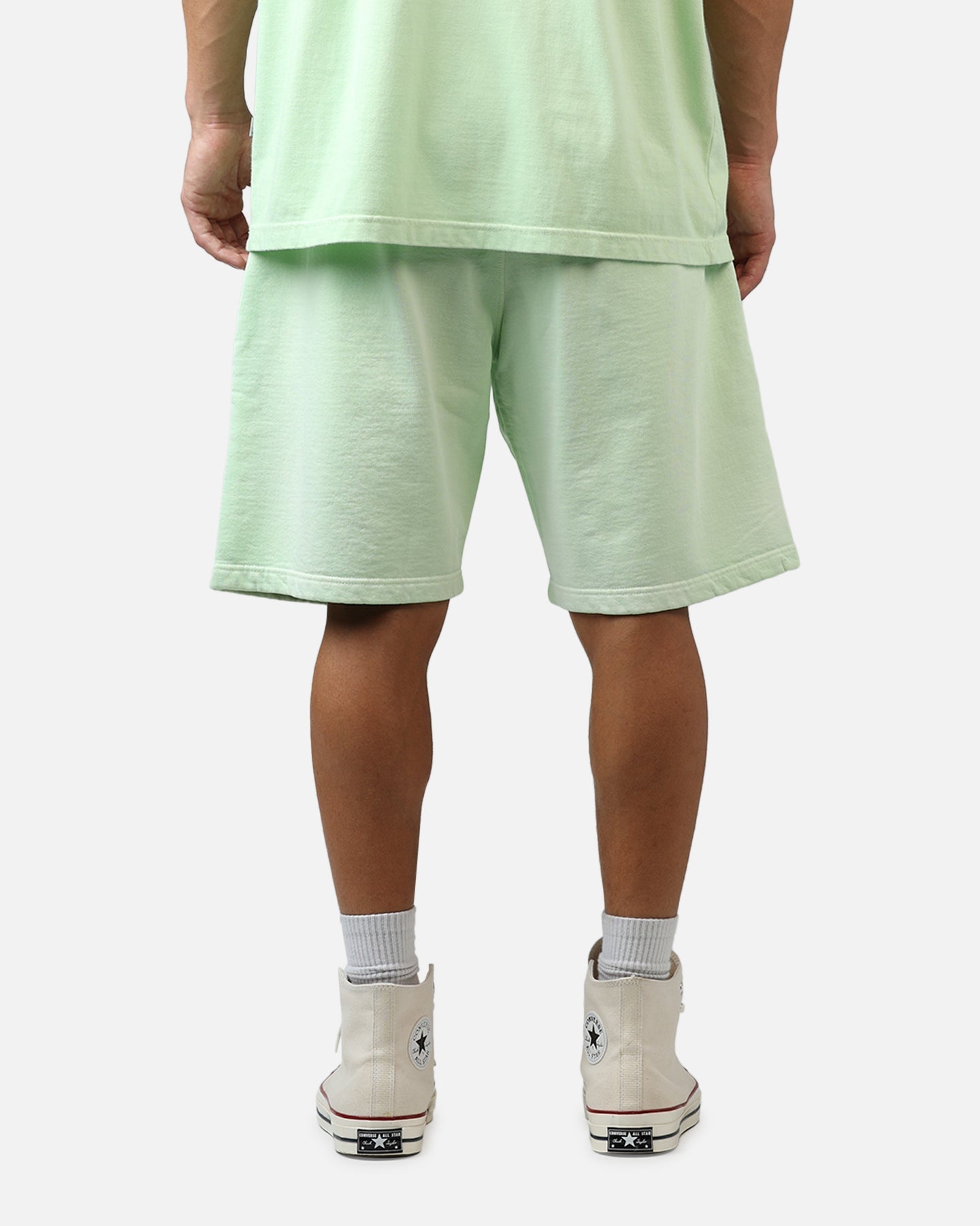 American Thrift Fleece Shorts Washed Lime